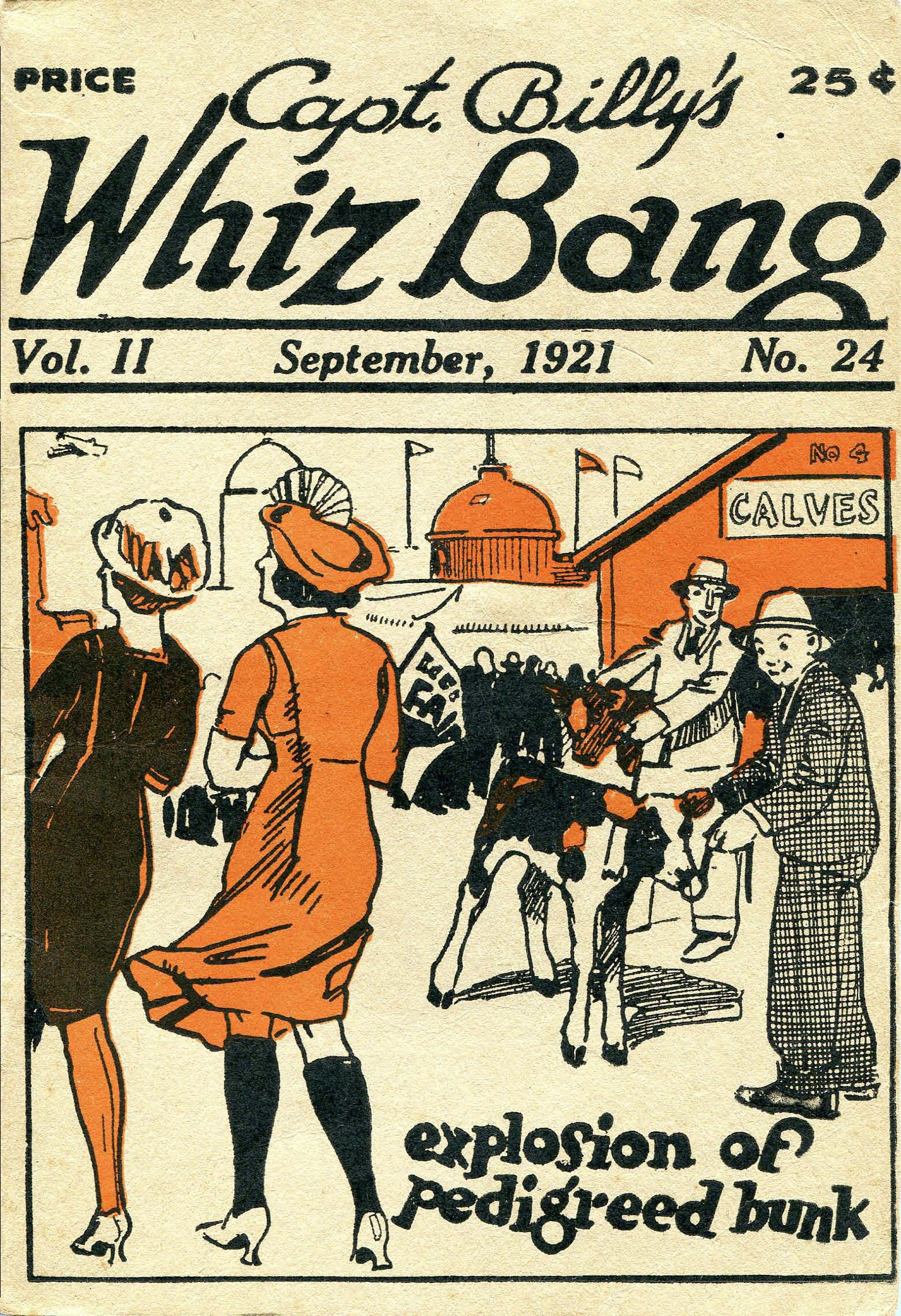 Read online Captain Billy's Whiz Bang comic -  Issue #24 - 1