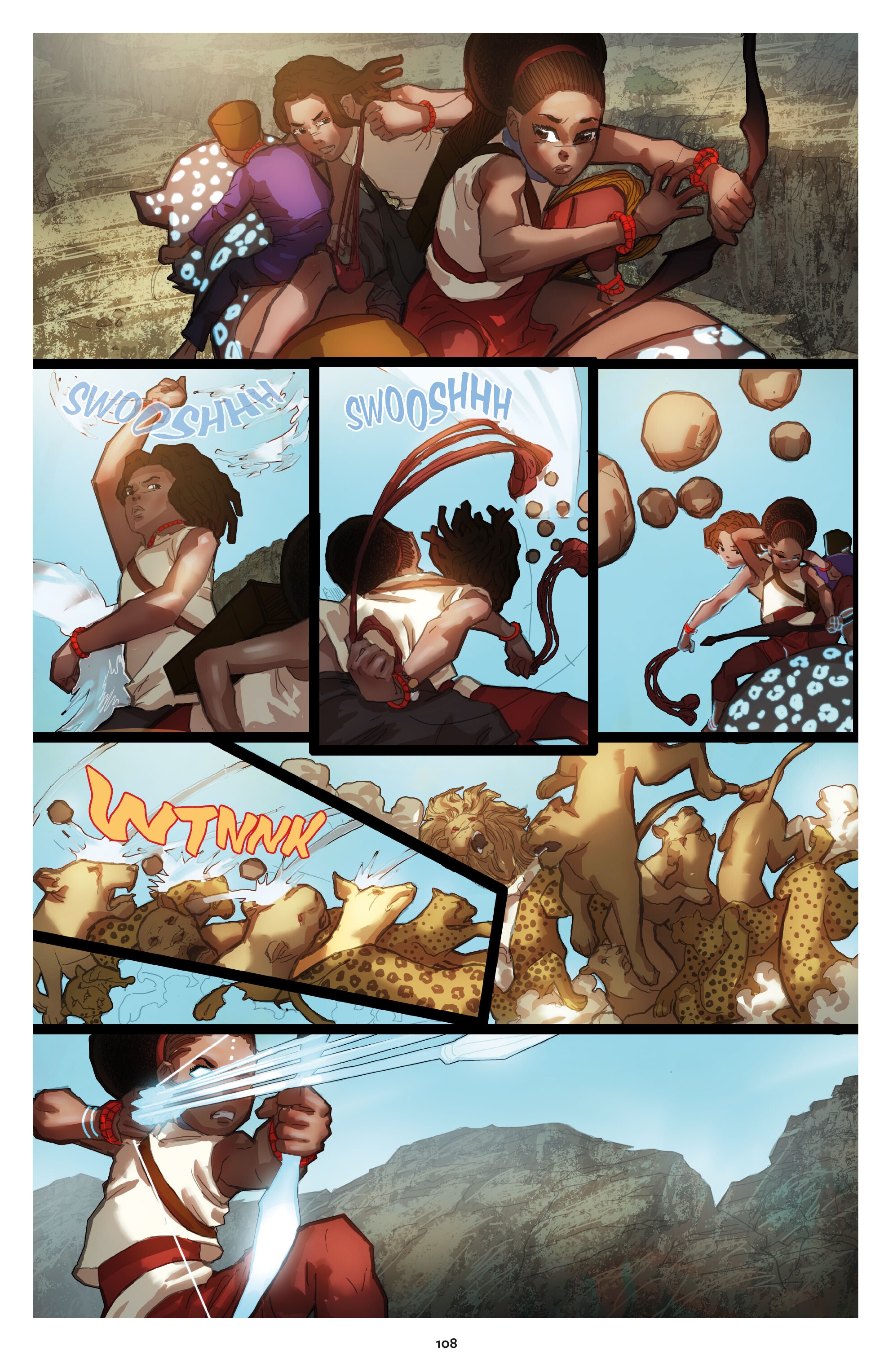 Read online Iyanu: Child of Wonder comic -  Issue # TPB 3 - 107