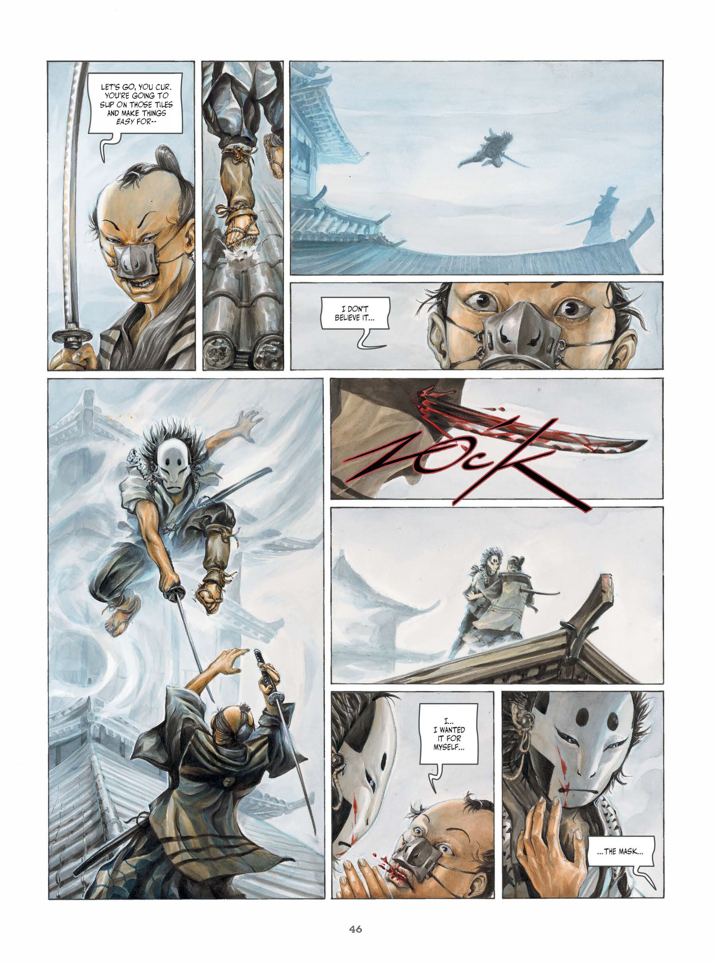 Read online Legends of the Pierced Veil: The Mask of Fudo comic -  Issue # TPB (Part 1) - 46