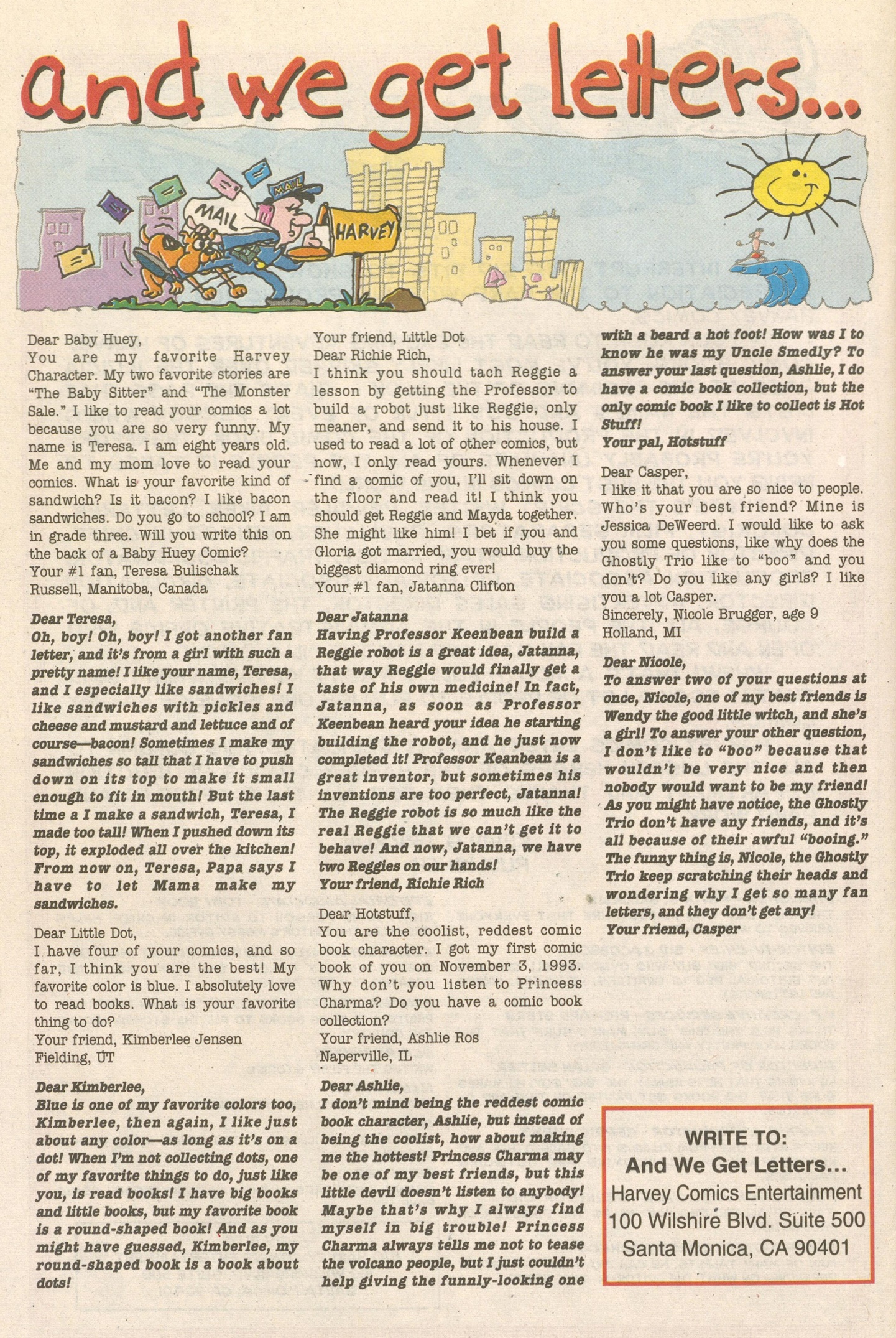 Read online Casper the Friendly Ghost (1991) comic -  Issue #26 - 33