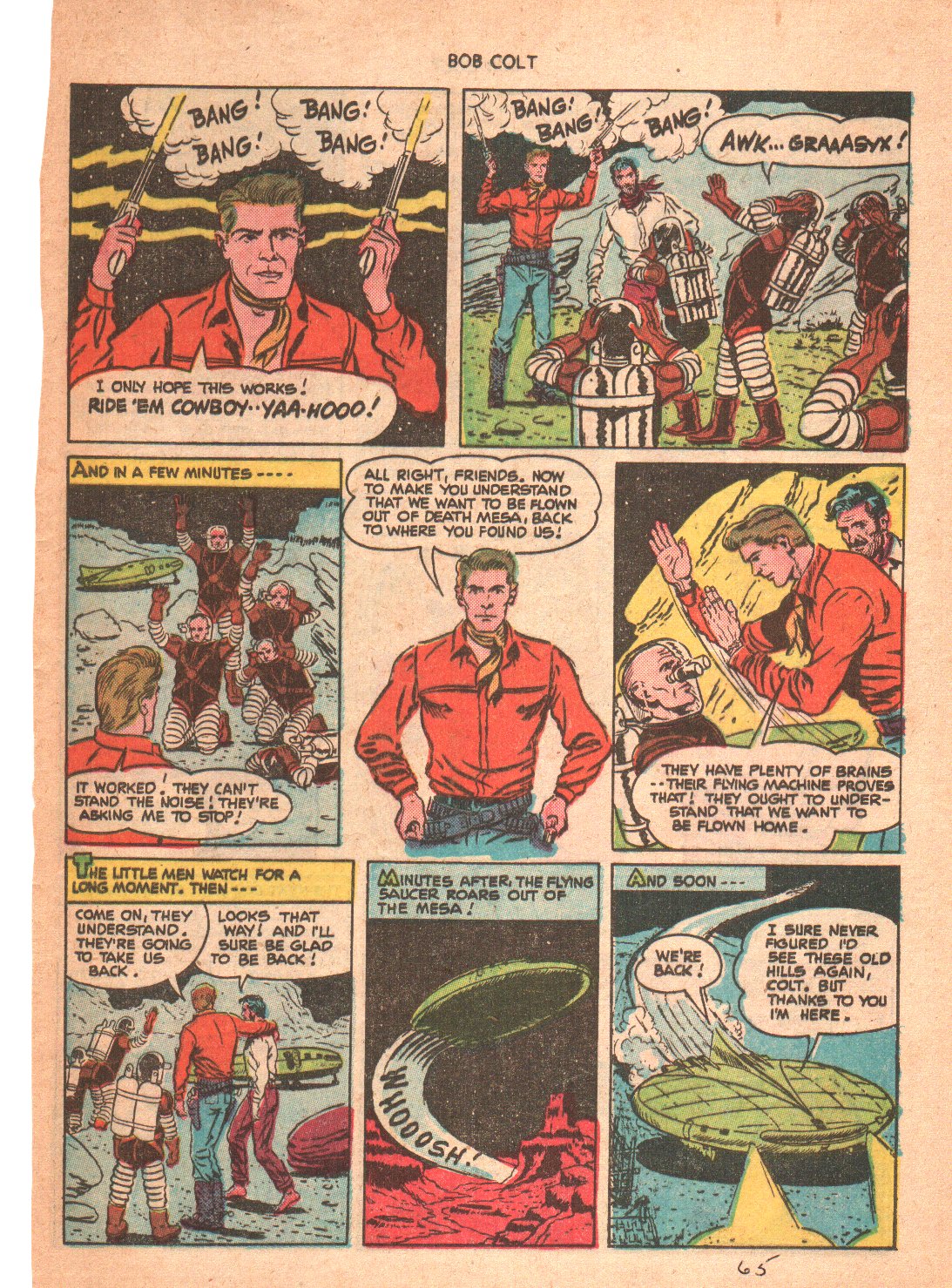 Read online Bob Colt Western comic -  Issue #6 - 32