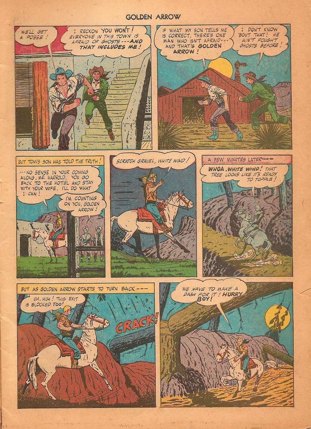 Read online Golden Arrow comic -  Issue #5 - 7