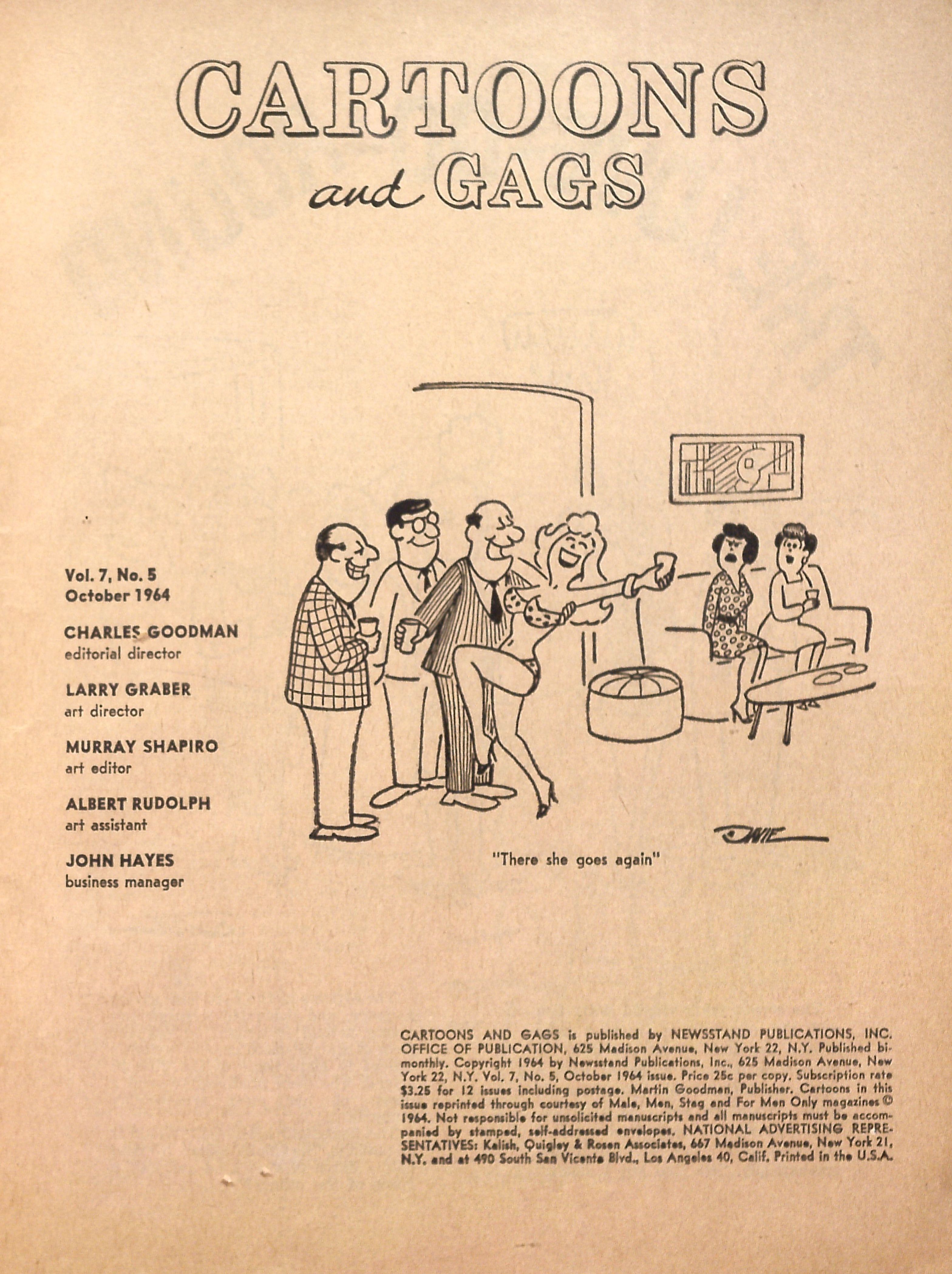 Read online Cartoons and Gags comic -  Issue #30 - 3