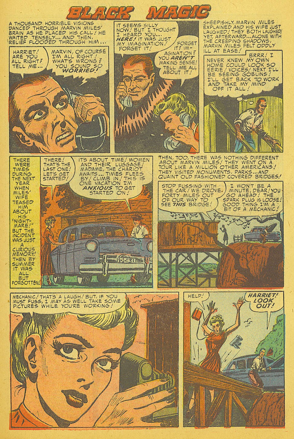 Read online Black Magic (1950) comic -  Issue #21 - 10