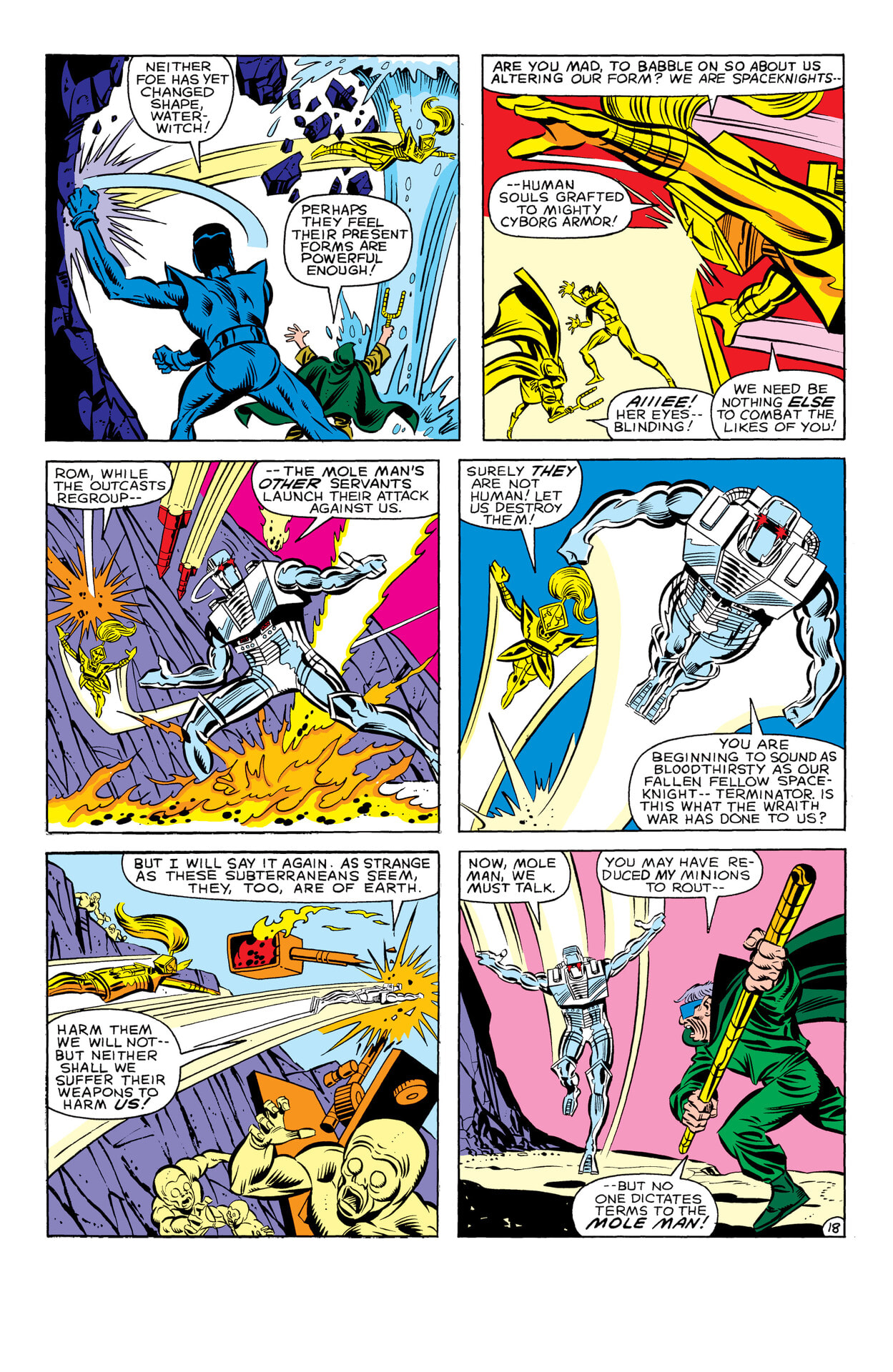 Read online Rom: The Original Marvel Years Omnibus comic -  Issue # TPB (Part 7) - 54