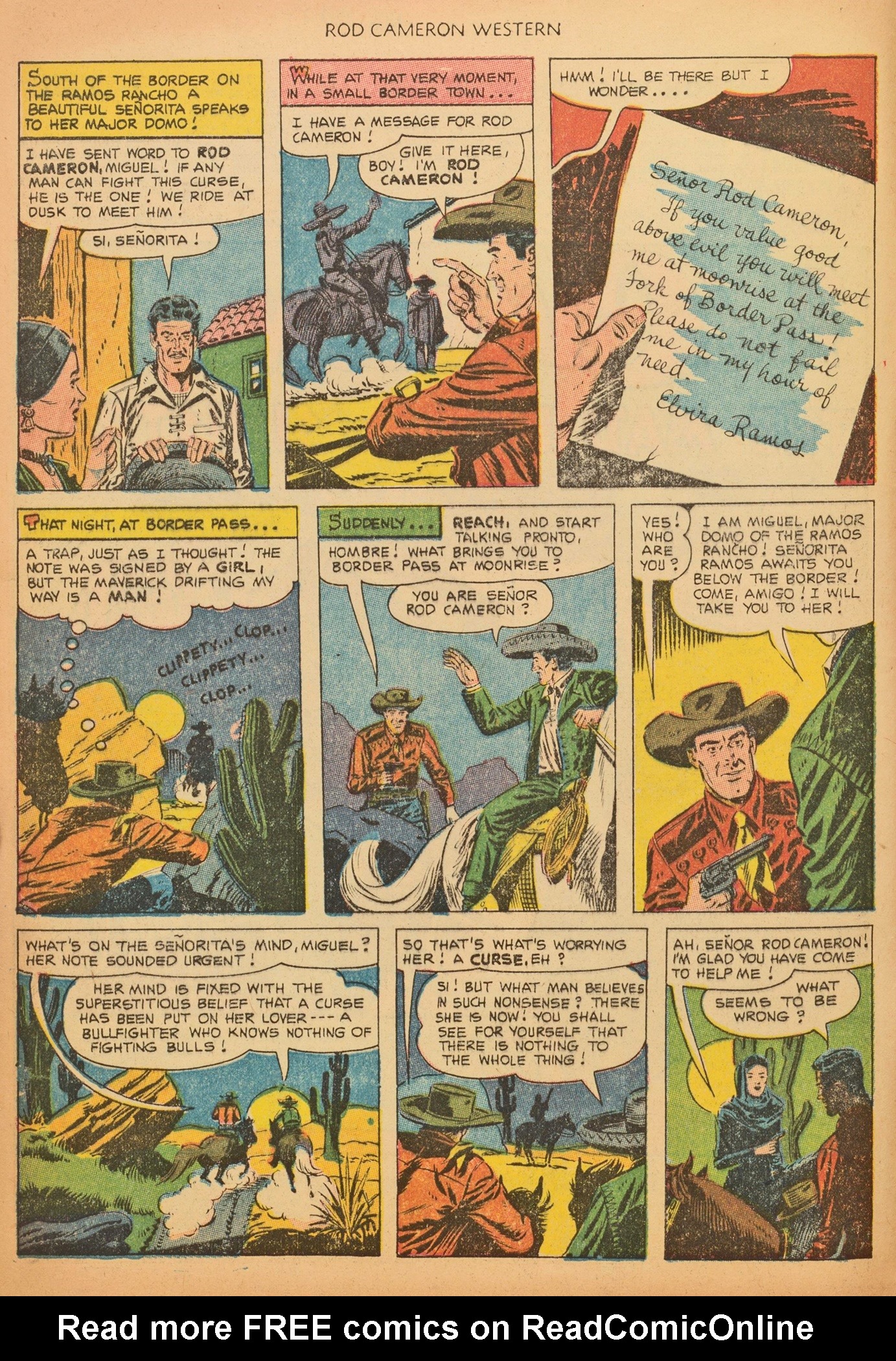 Read online Rod Cameron Western comic -  Issue #19 - 4