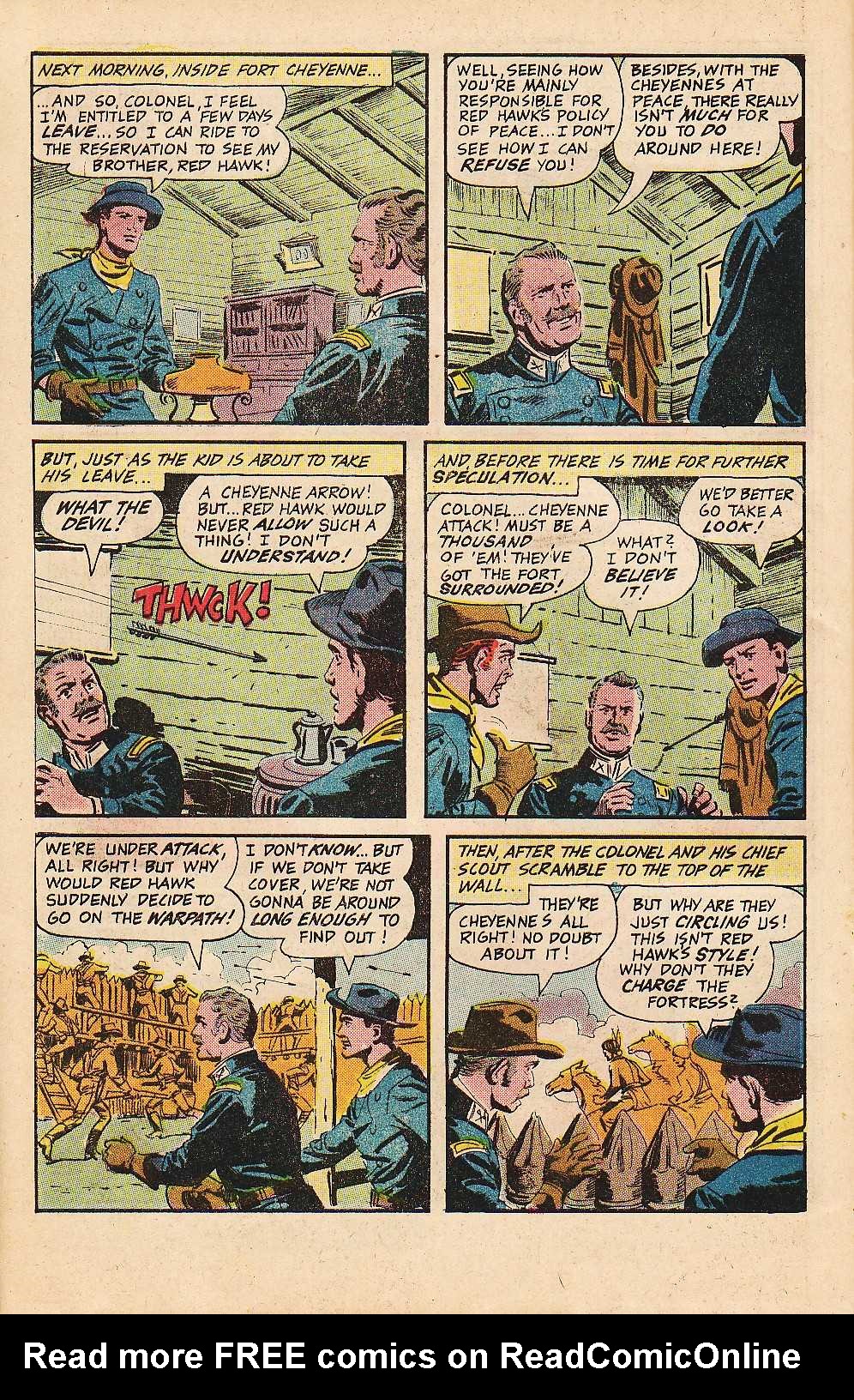 Read online Cheyenne Kid comic -  Issue #61 - 28