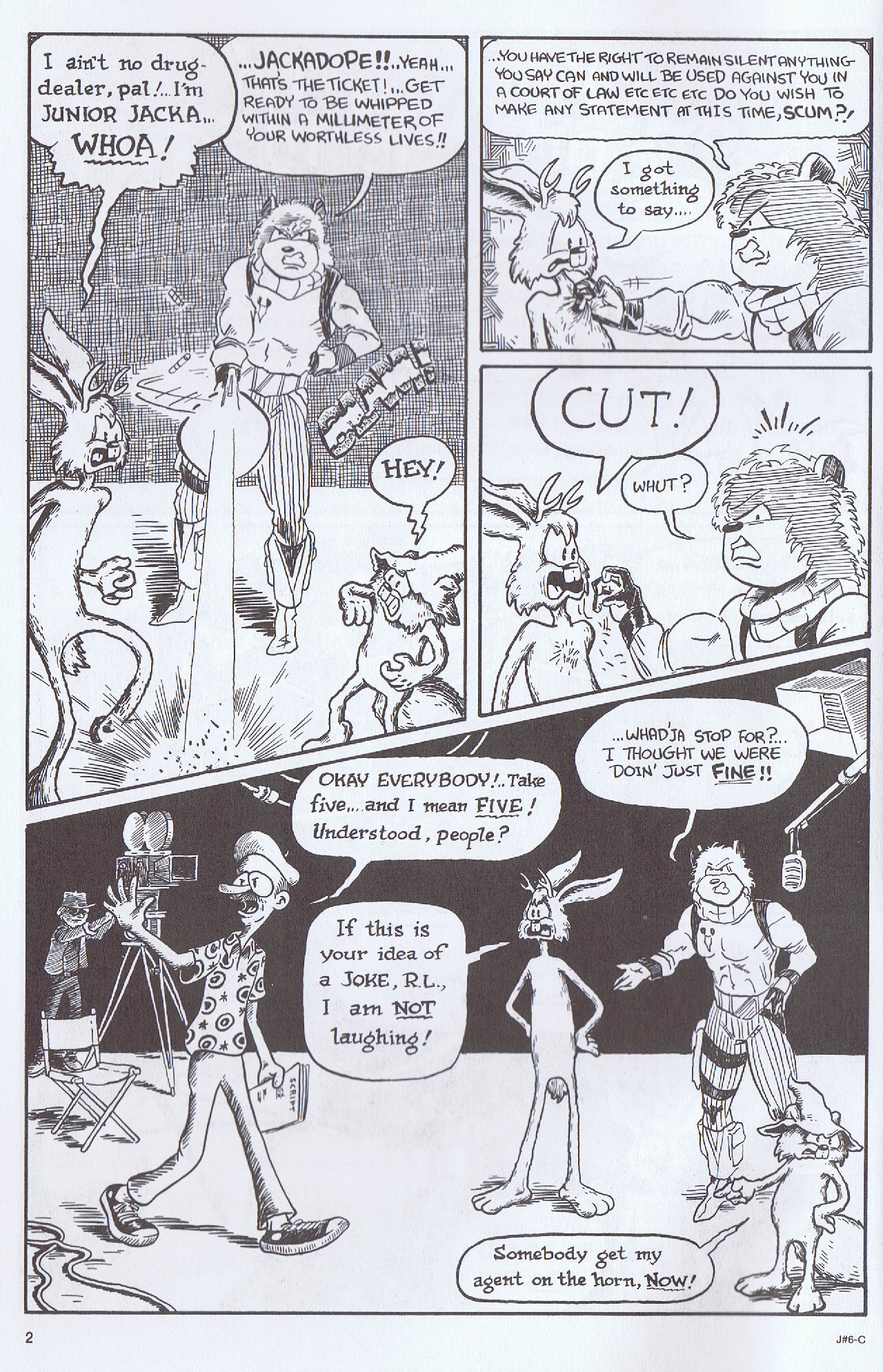 Read online Tales Of The Jackalope comic -  Issue #6 - 4