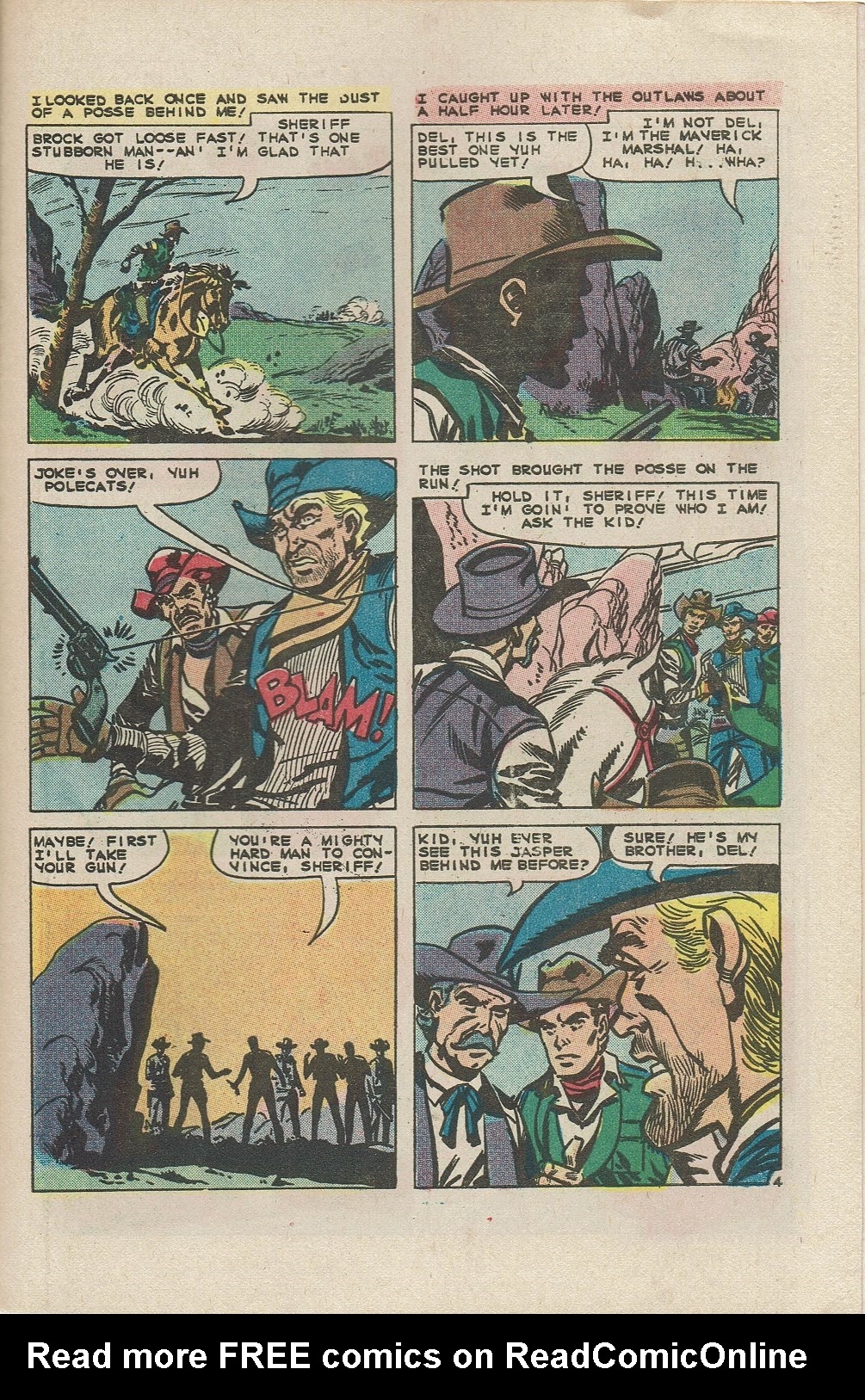 Read online Gunfighters comic -  Issue #58 - 27