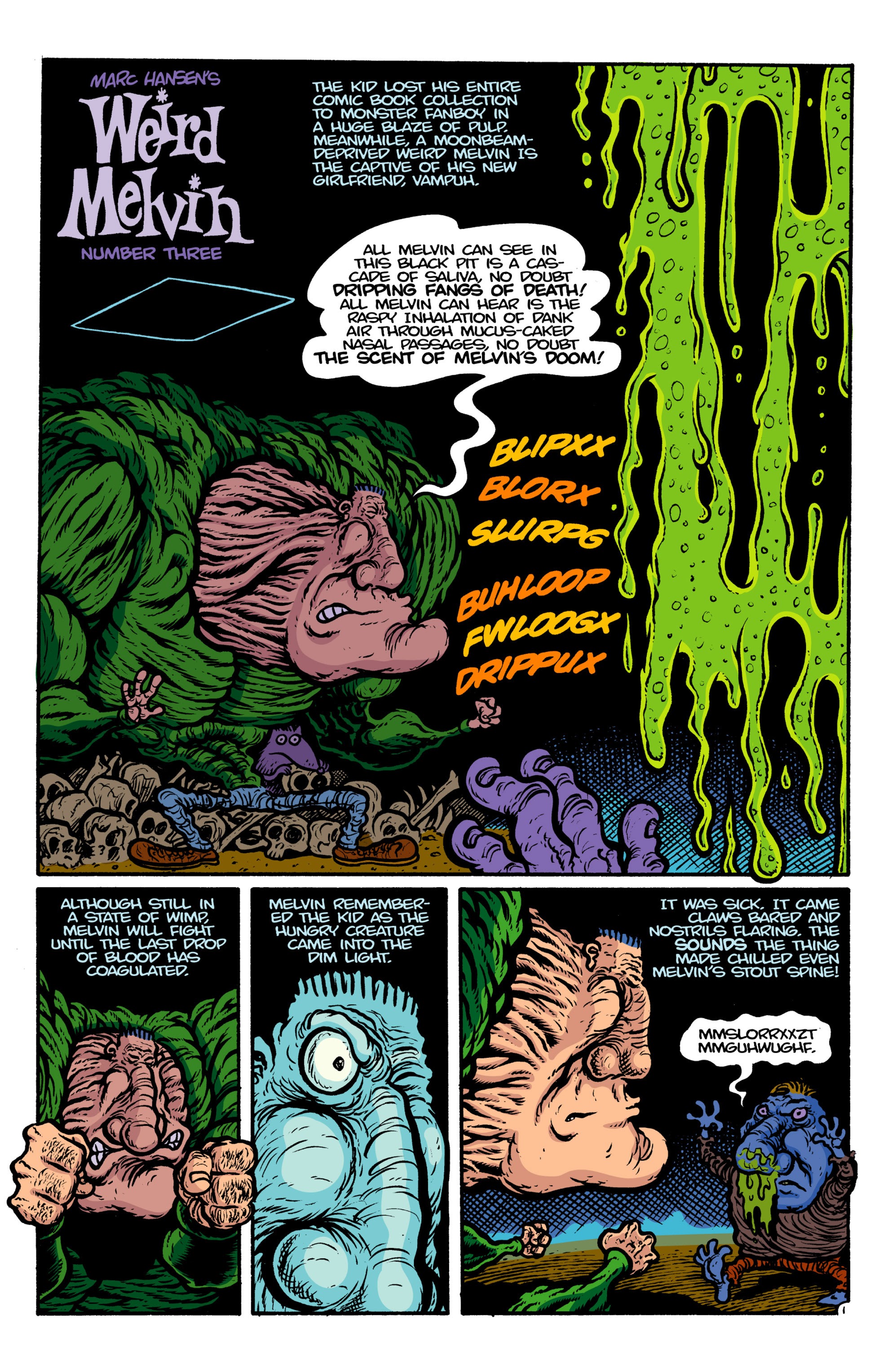 Read online Weird Melvin comic -  Issue #3 - 3