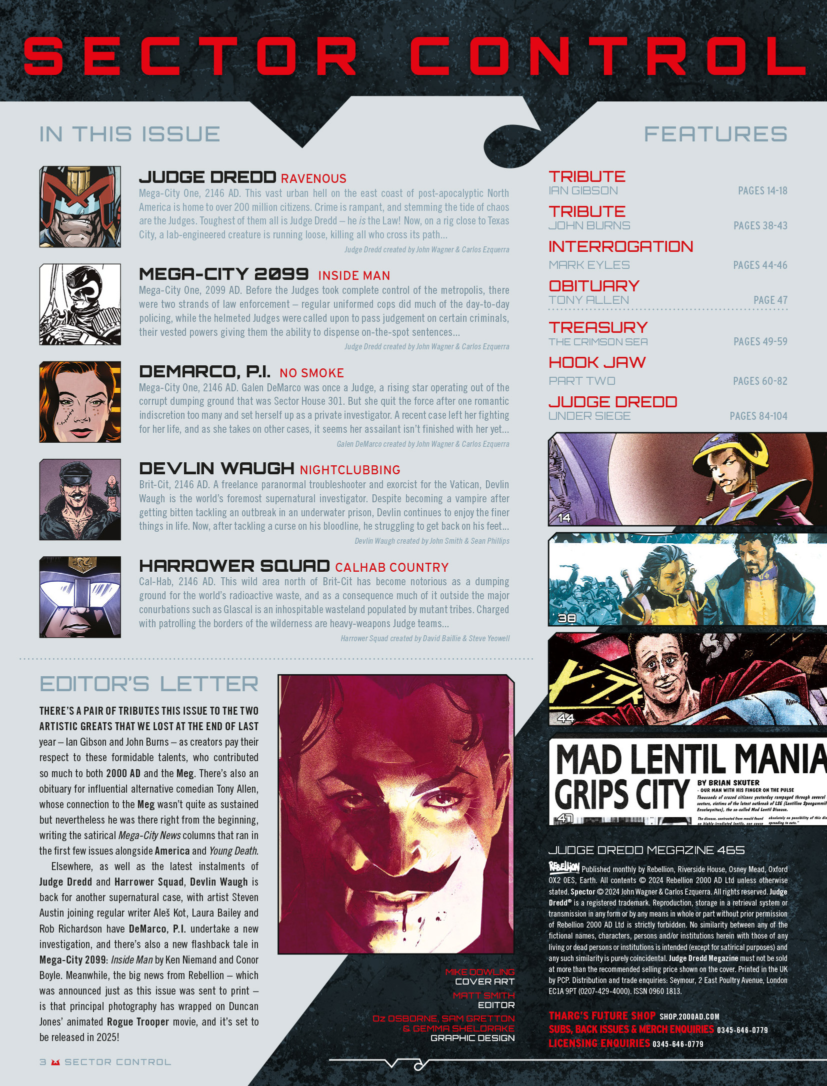 Read online Judge Dredd Megazine (Vol. 5) comic -  Issue #465 - 3