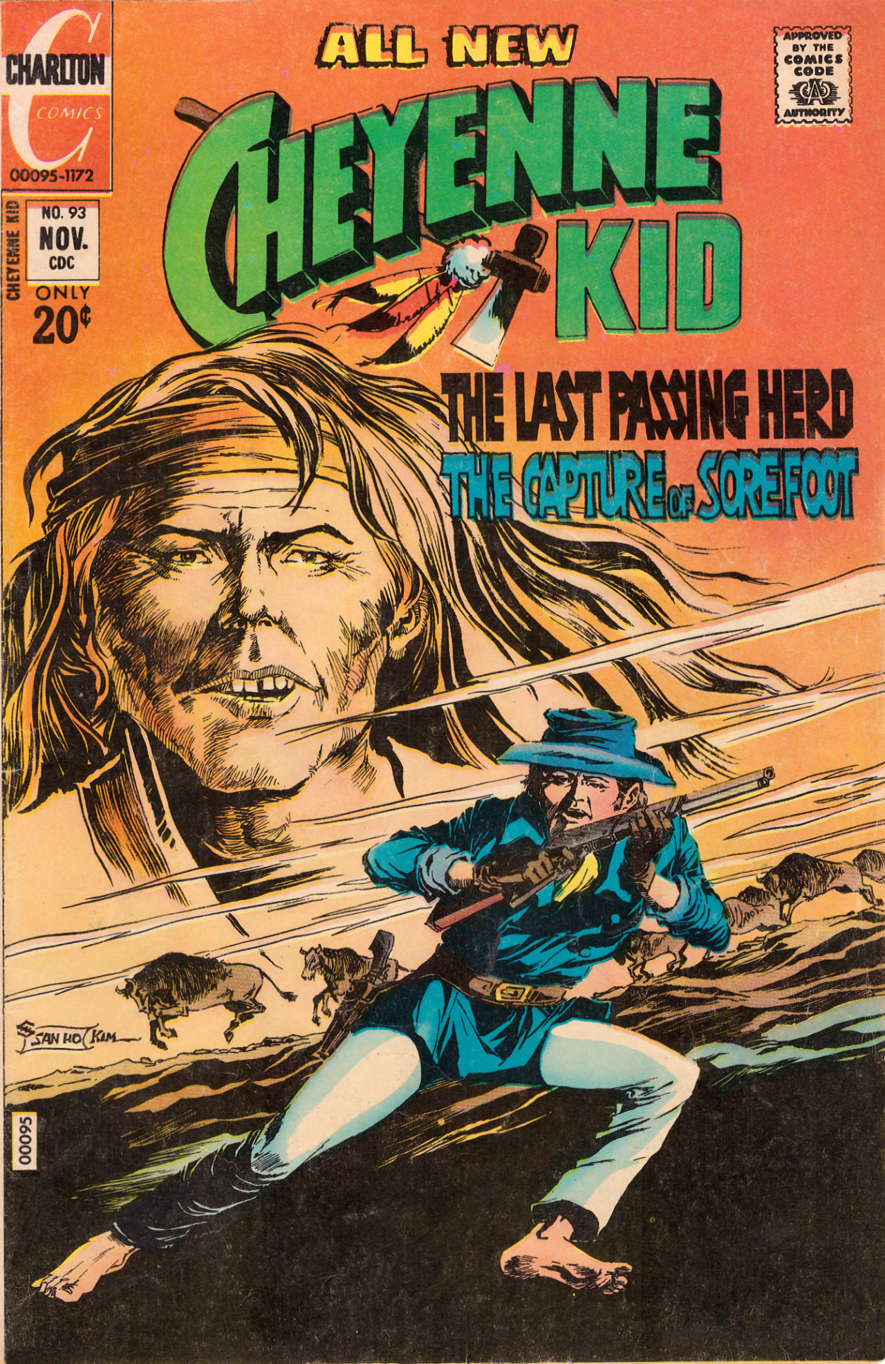 Read online Cheyenne Kid comic -  Issue #93 - 1