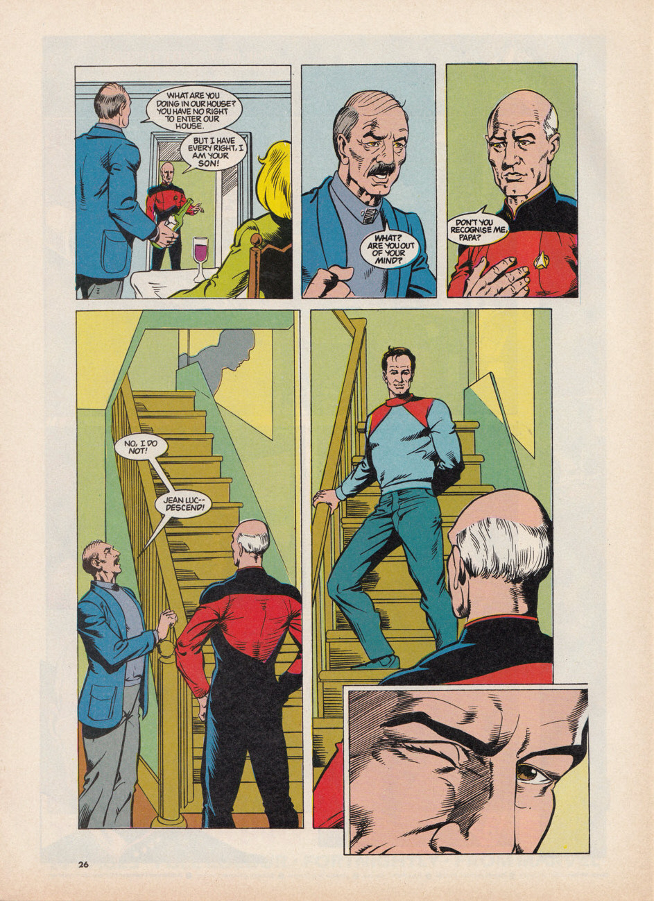 Read online Star Trek The Next Generation (1990) comic -  Issue #18 - 26
