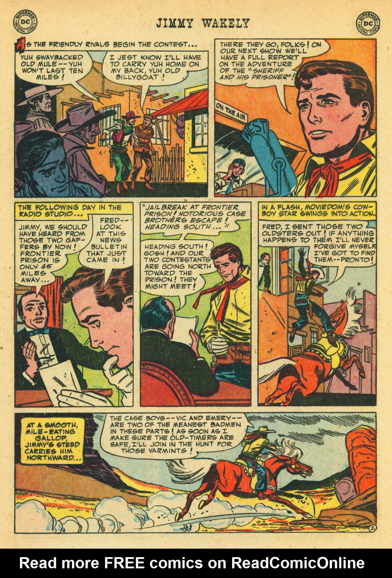 Read online Jimmy Wakely comic -  Issue #16 - 12