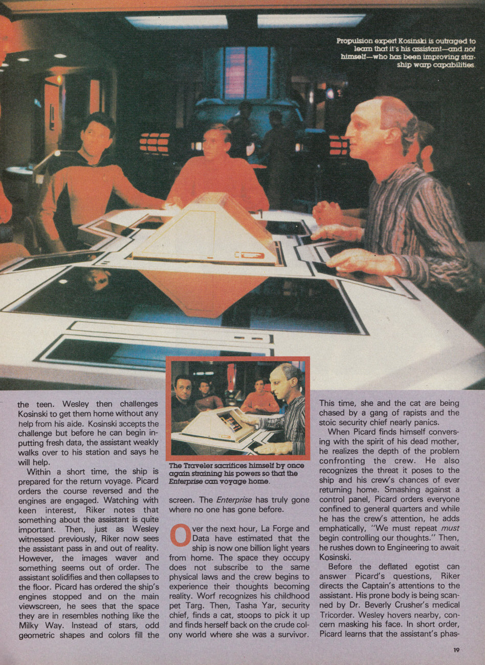 Read online Star Trek The Next Generation (1990) comic -  Issue #17 - 19