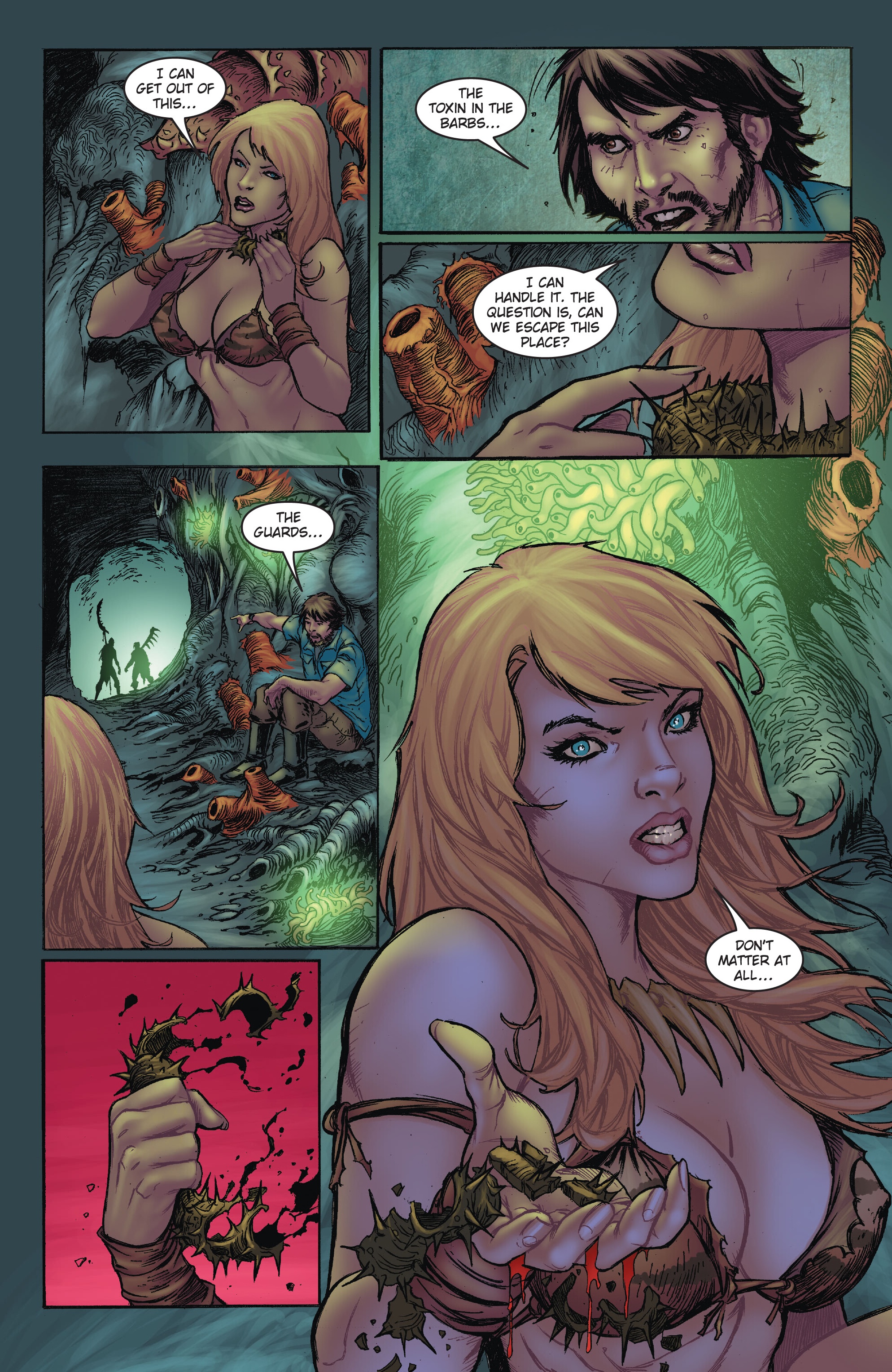 Read online Frank Cho's Jungle Girl: The Complete Omnibus comic -  Issue # TPB (Part 3) - 3