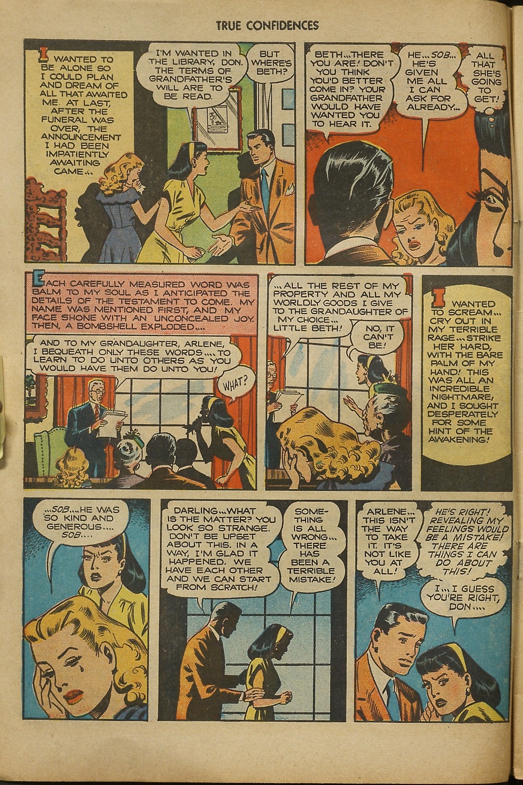 Read online True Confidences comic -  Issue #3 - 6