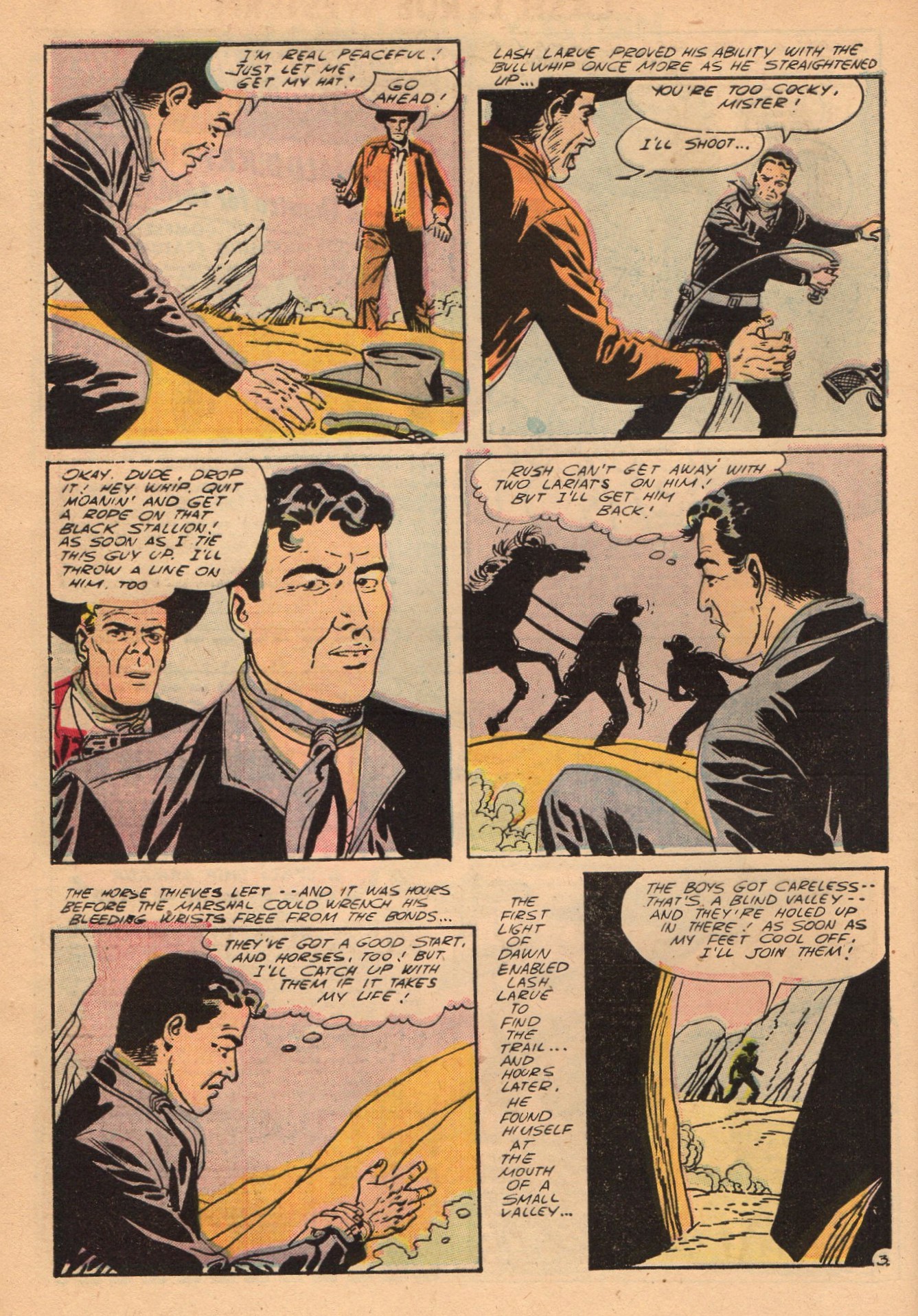 Read online Lash Larue Western (1949) comic -  Issue #60 - 32