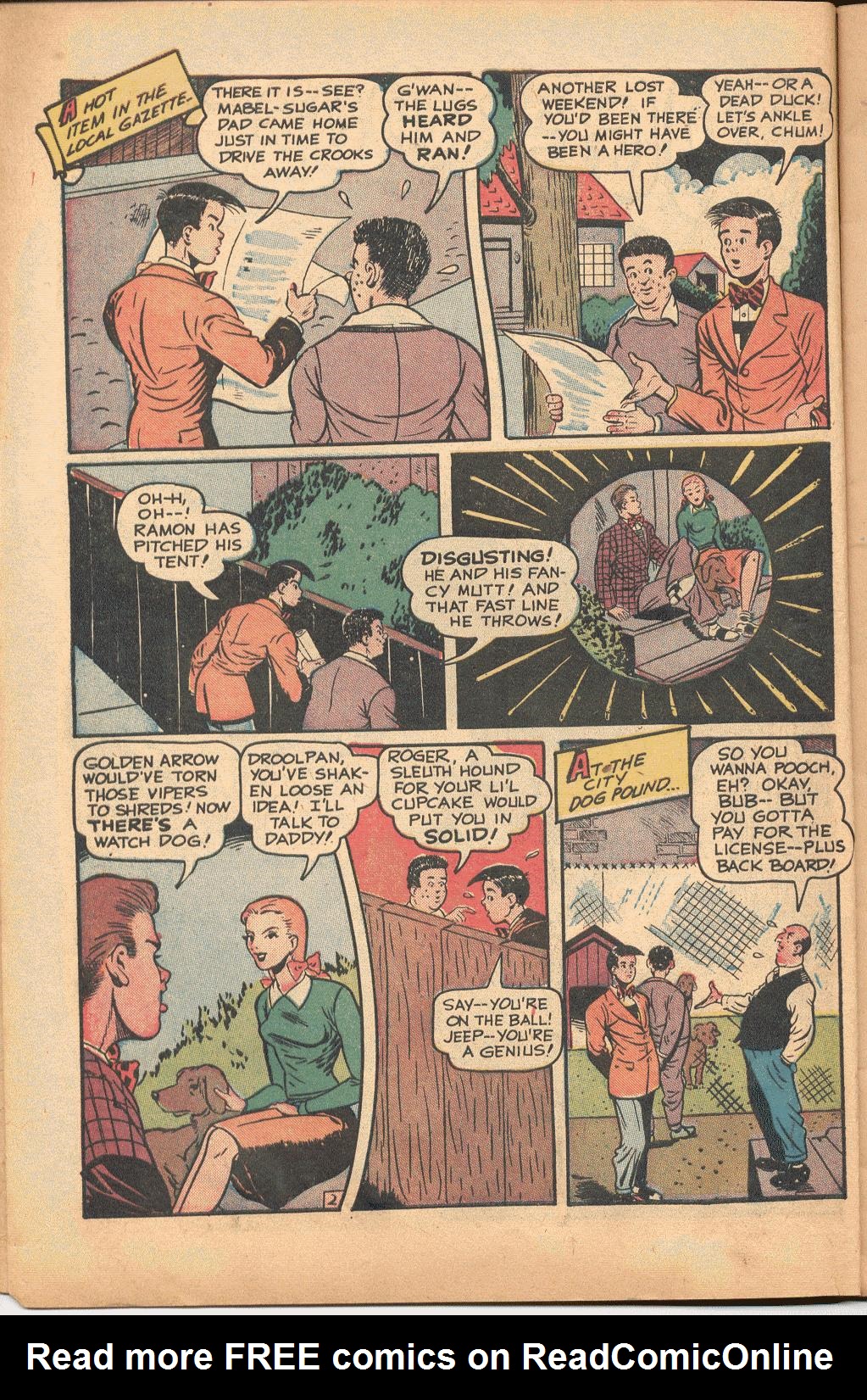 Read online Exciting Comics comic -  Issue #60 - 12