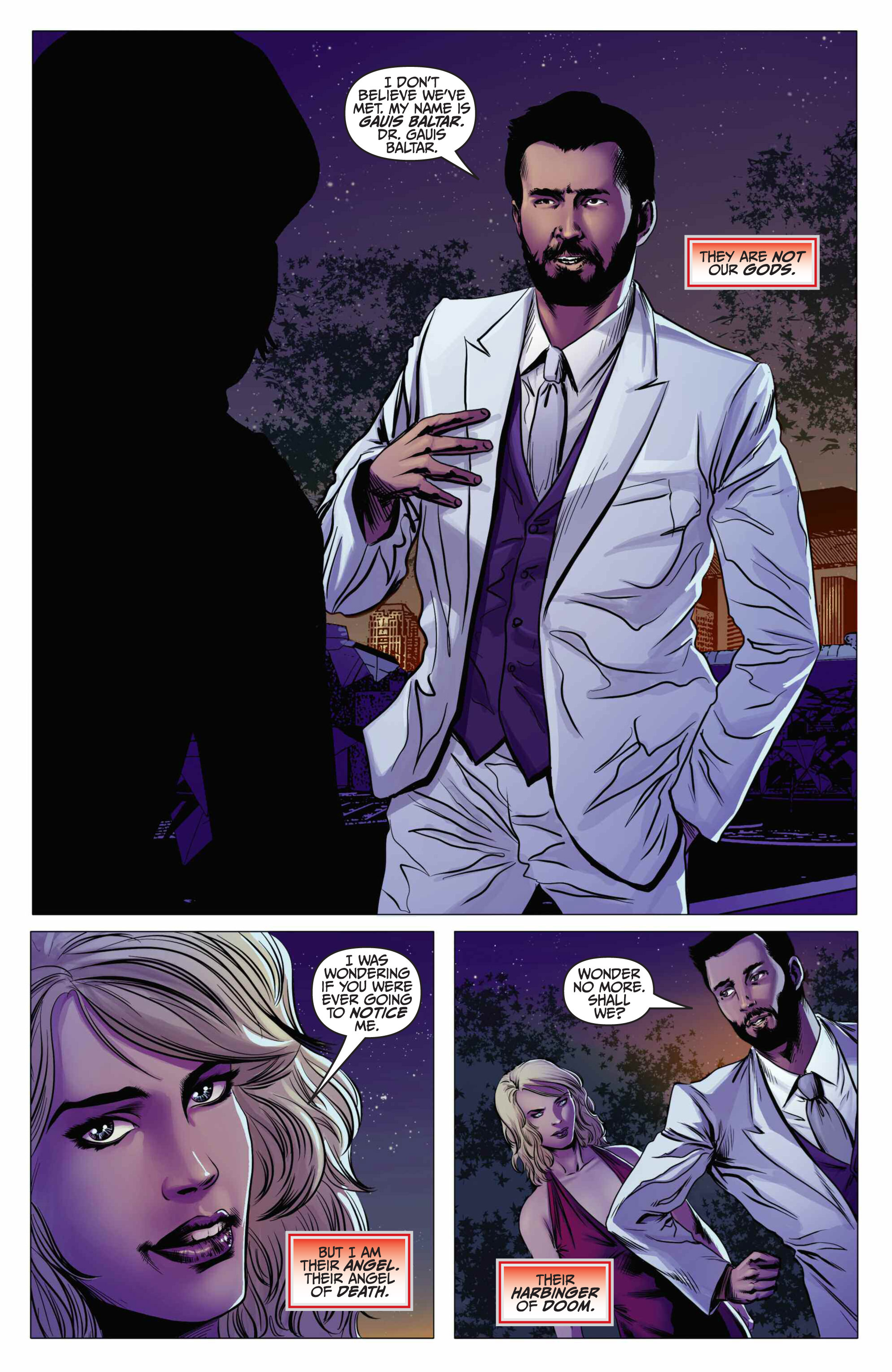 Read online (New) Battlestar Galactica: Six comic -  Issue #5 - 22