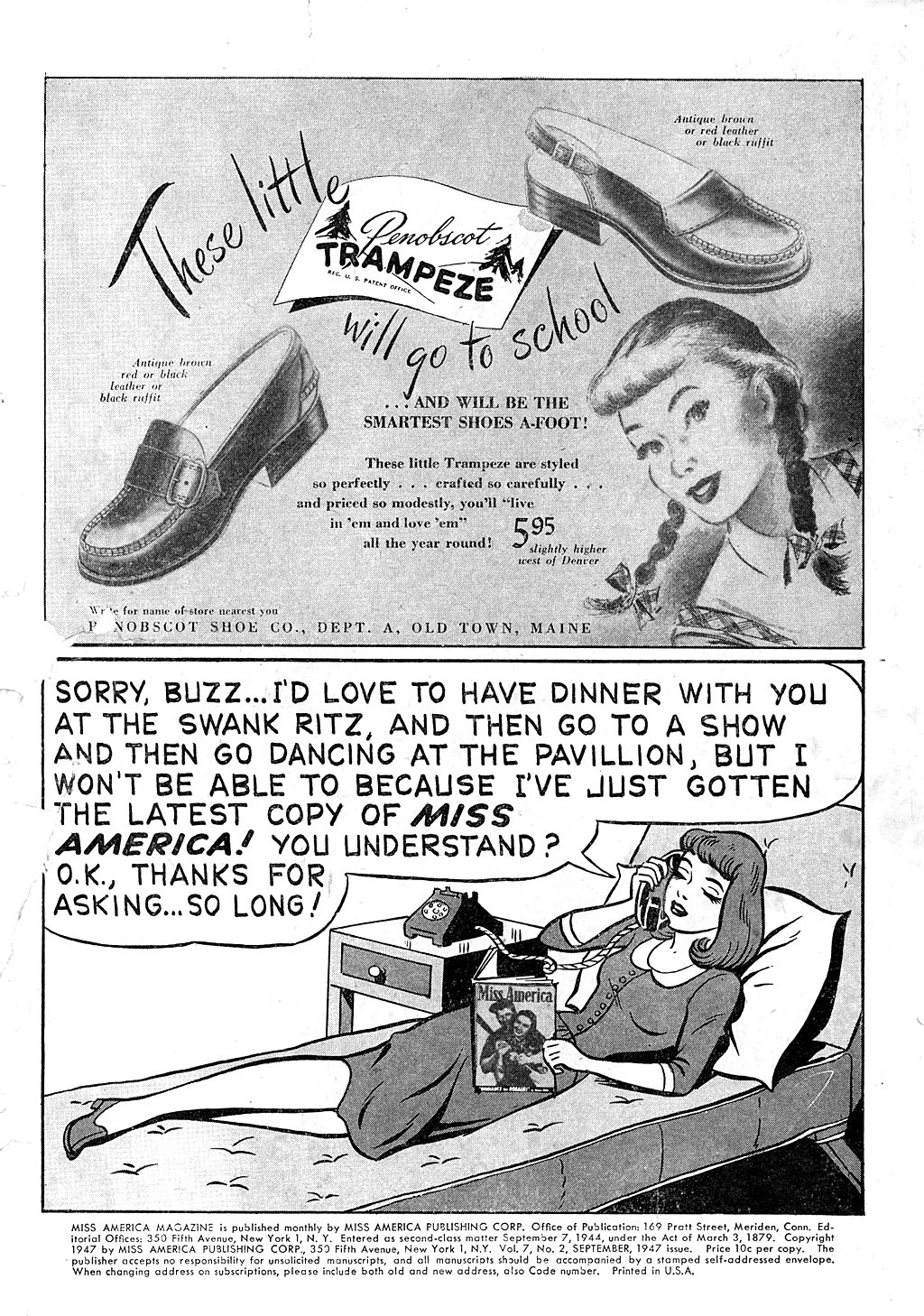 Read online Miss America Magazine comic -  Issue #35 - 2