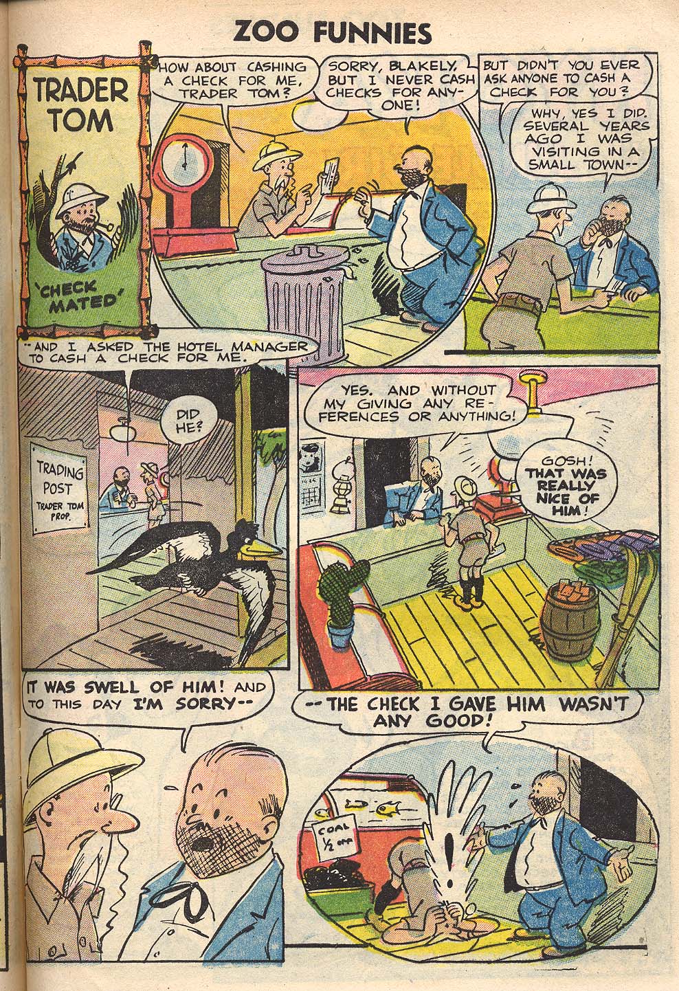 Read online Zoo Funnies comic -  Issue #8 - 9