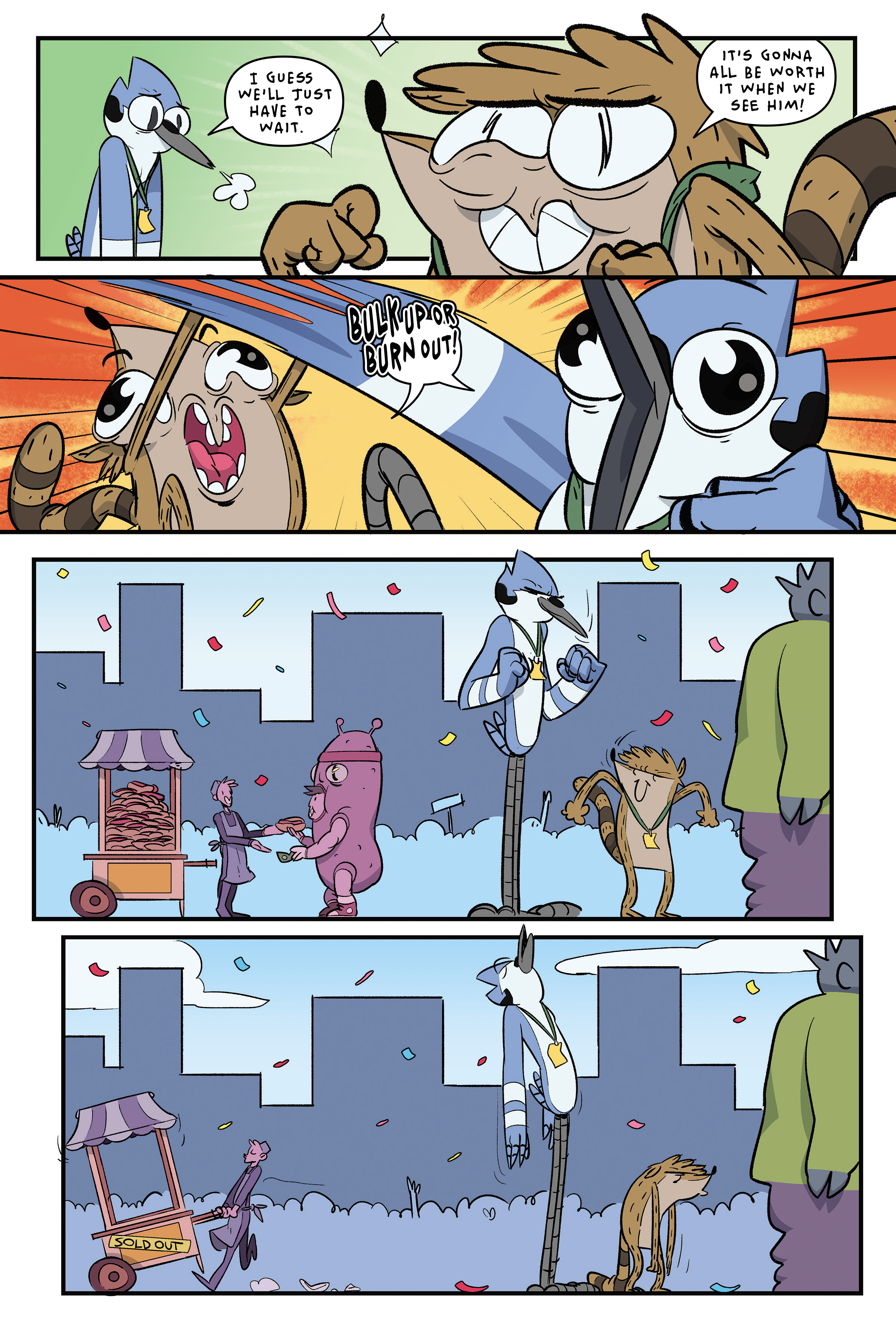 Read online Regular Show: Comic Conned comic -  Issue # TPB - 74