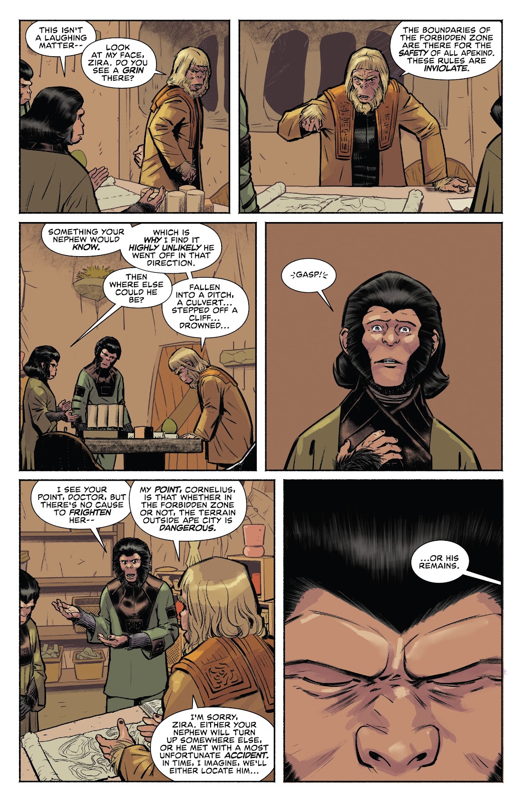 Beware the Planet of the Apes issue 1 - Page 16
