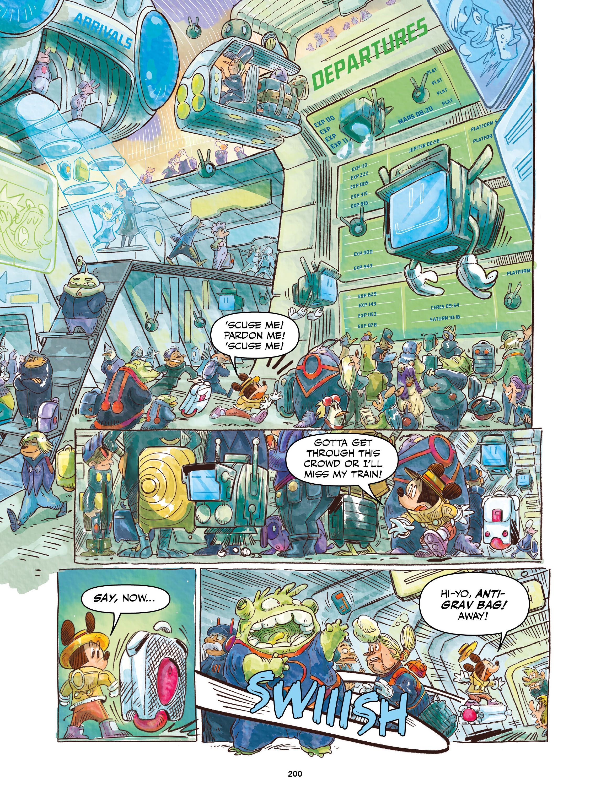 Read online Disney Once Upon a Mouse… In the Future comic -  Issue # TPB (Part 3) - 1
