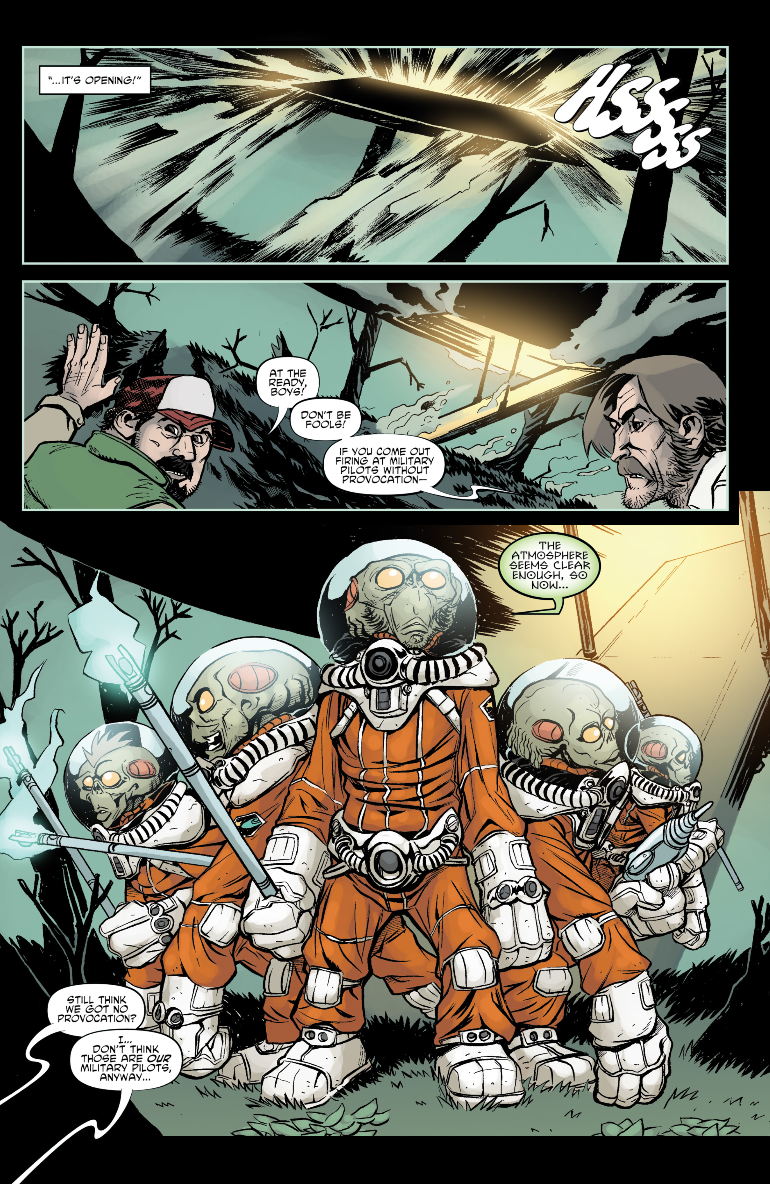 Read online The Colonized: Zombies vs. Aliens comic -  Issue # TPB - 19