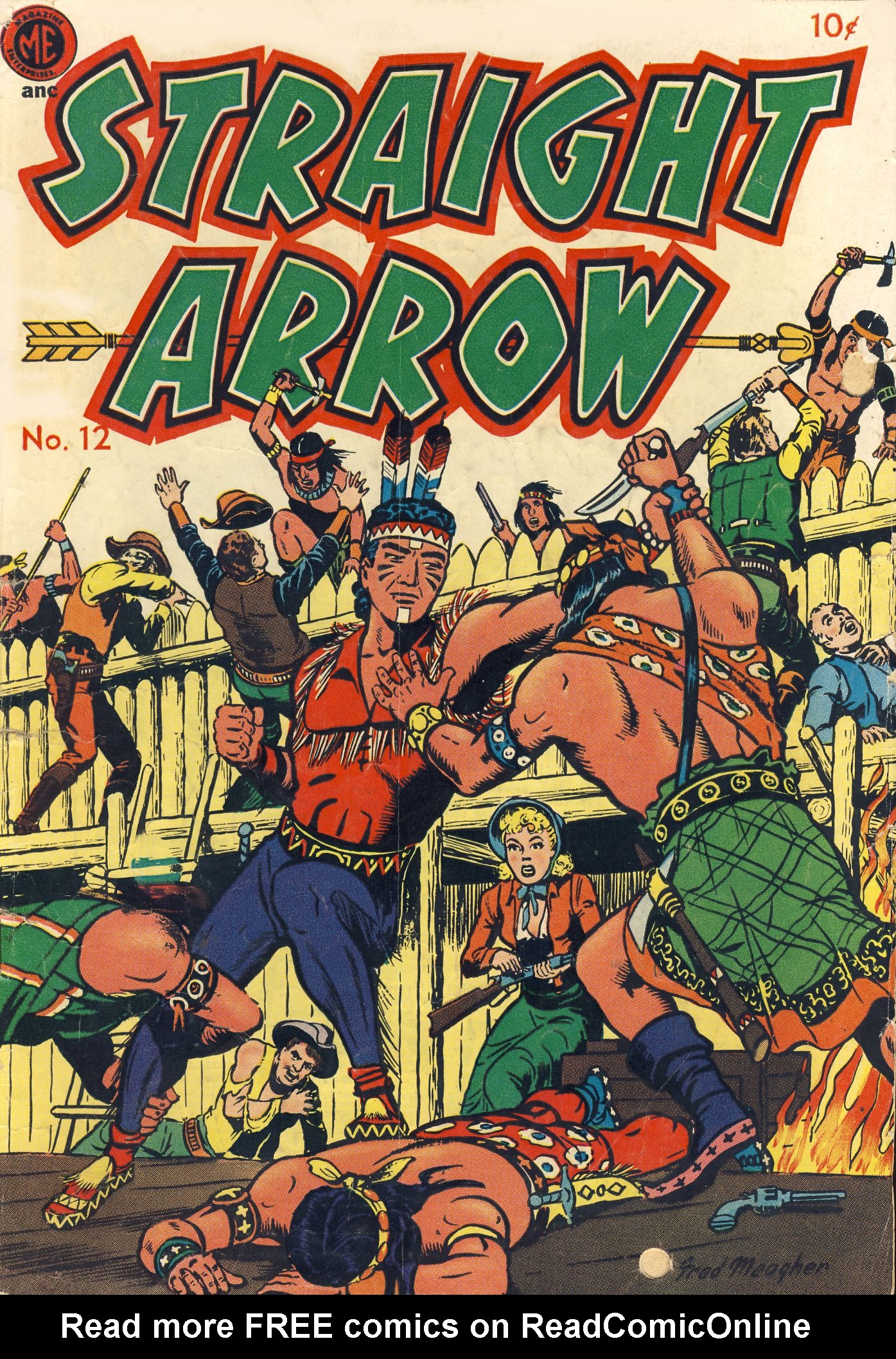 Read online Straight Arrow comic -  Issue #12 - 1