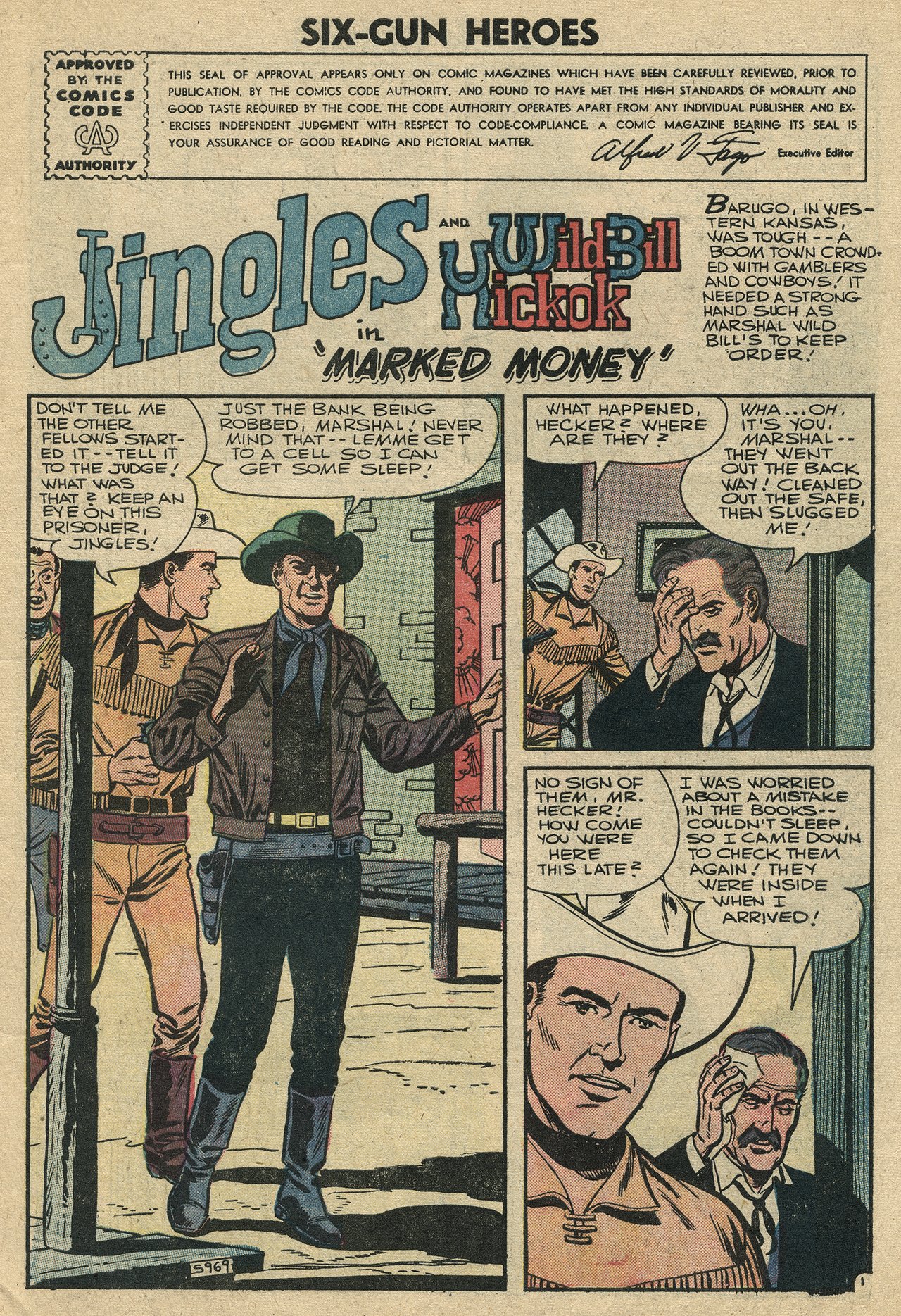 Read online Six-Gun Heroes comic -  Issue #39 - 3