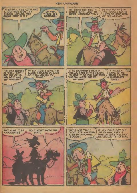 Read online Ken Maynard Western comic -  Issue #5 - 33