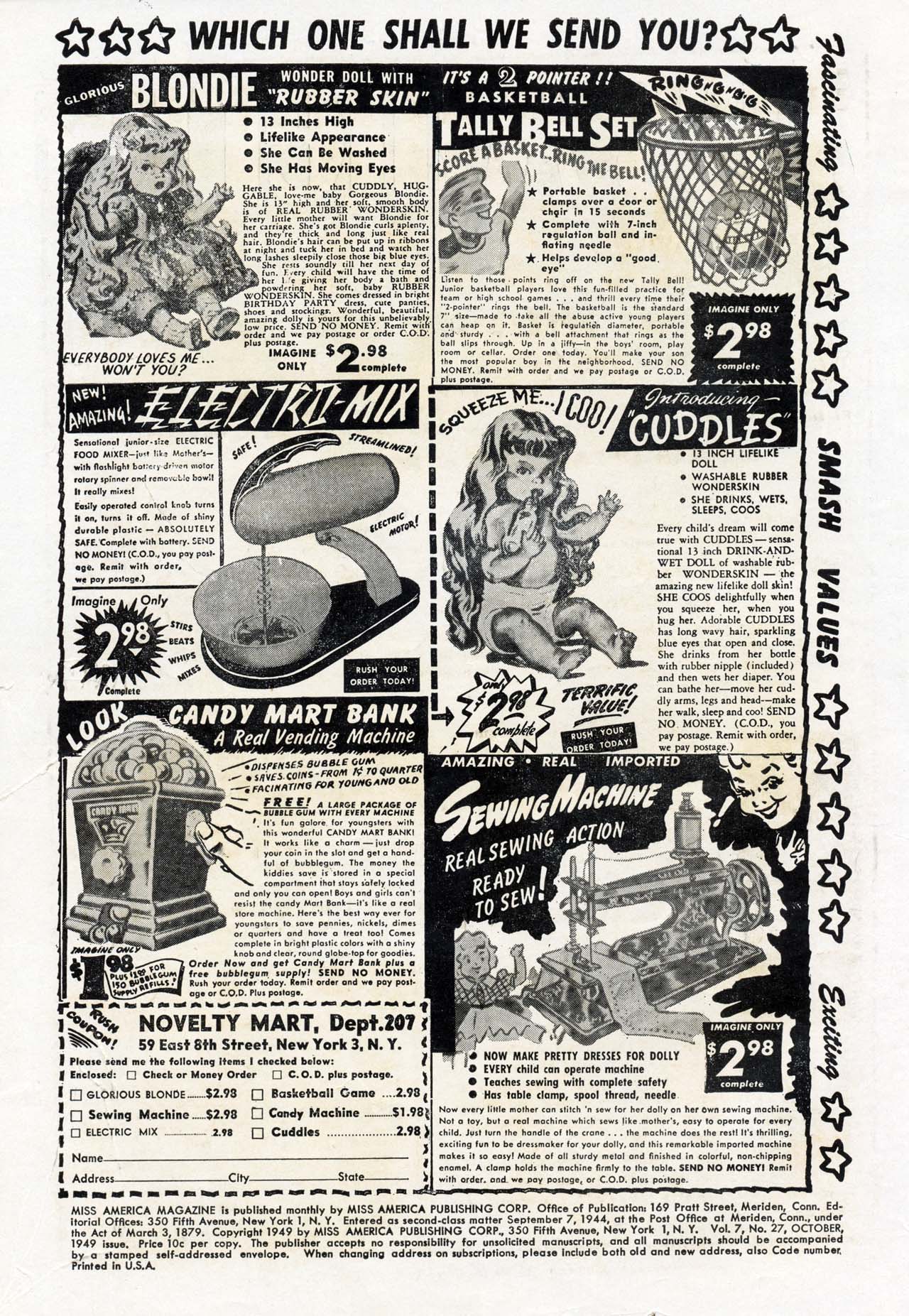Read online Miss America Magazine comic -  Issue #60 - 2