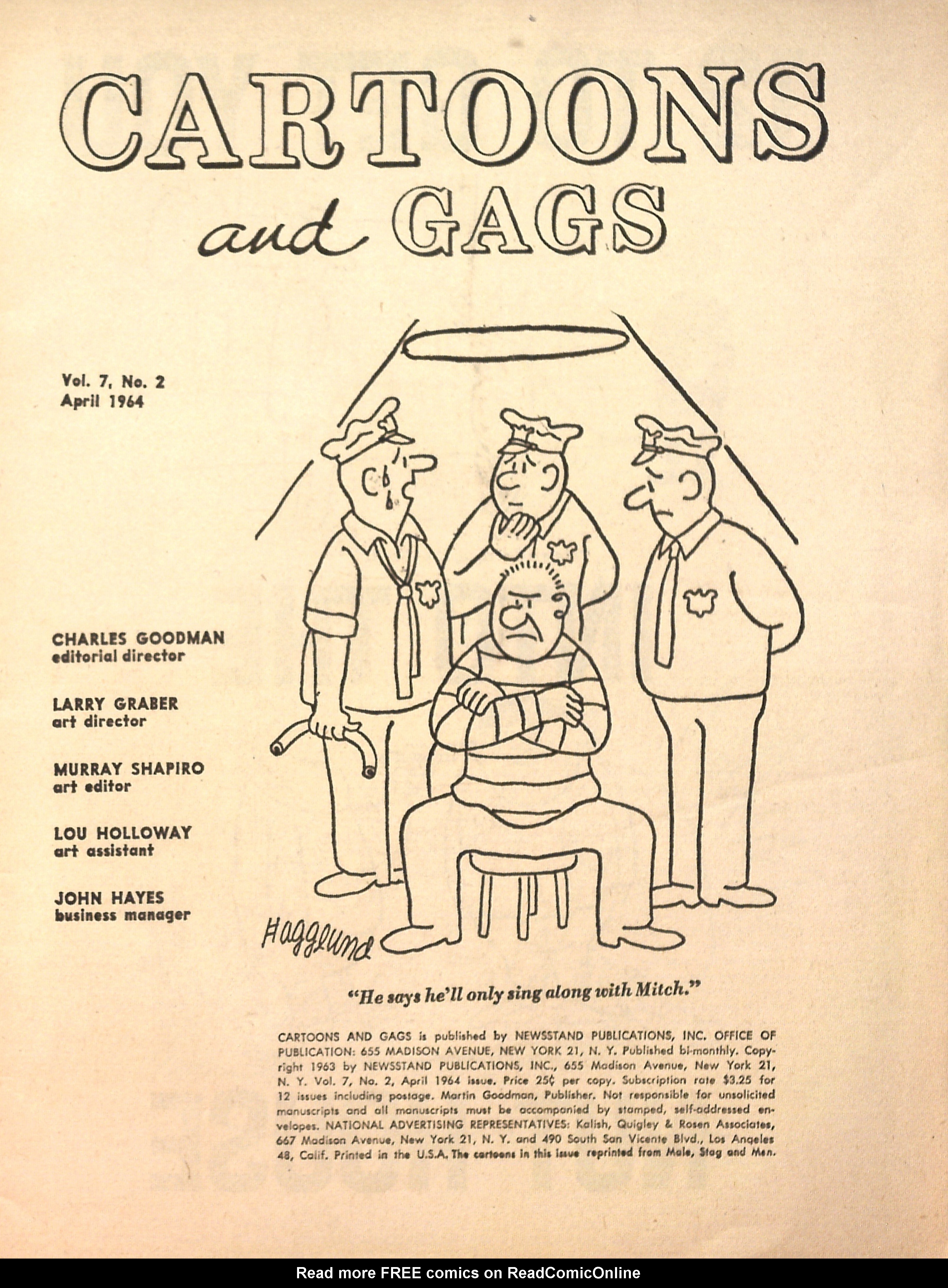 Read online Cartoons and Gags comic -  Issue #27 - 3