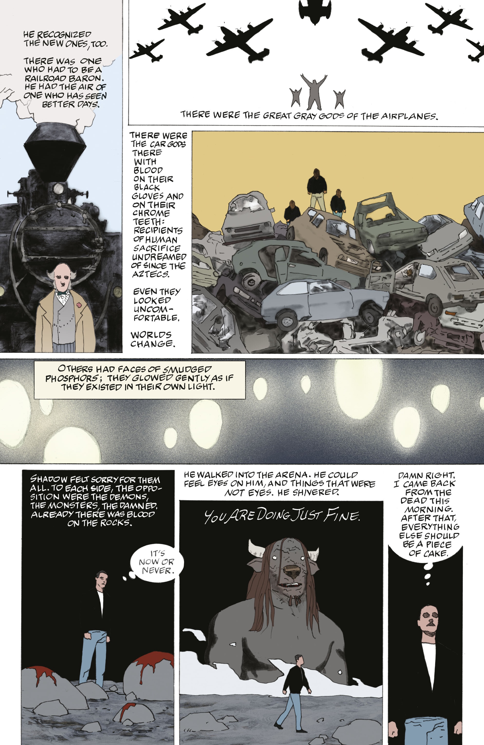 Read online The Complete American Gods comic -  Issue # TPB (Part 6) - 95