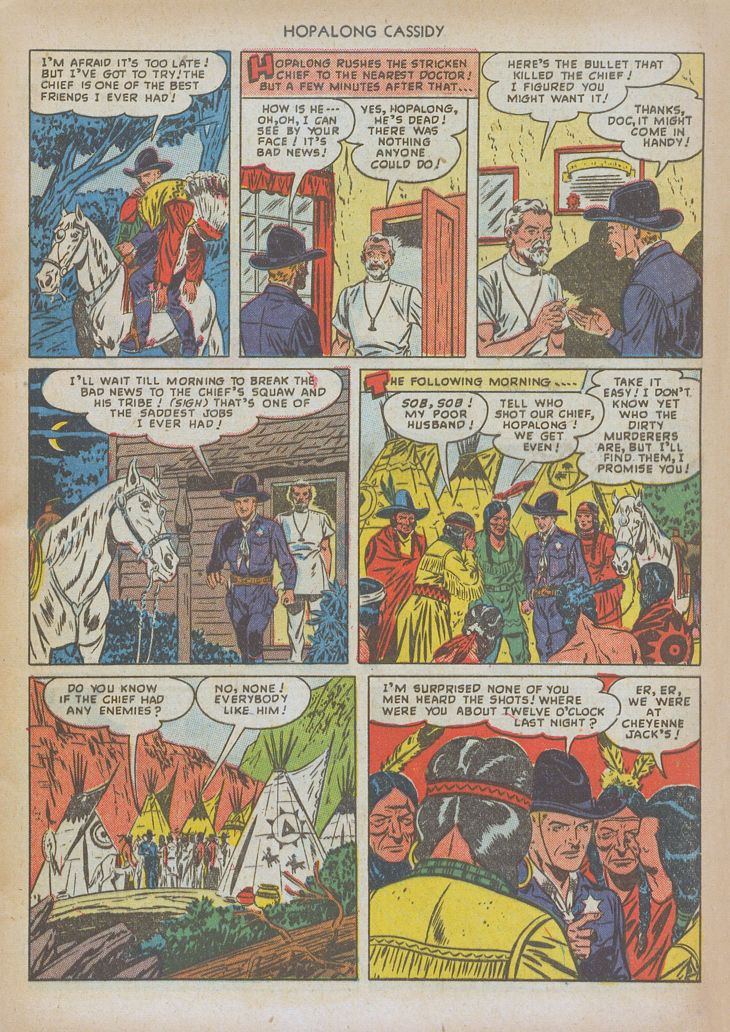 Read online Hopalong Cassidy comic -  Issue #35 - 5