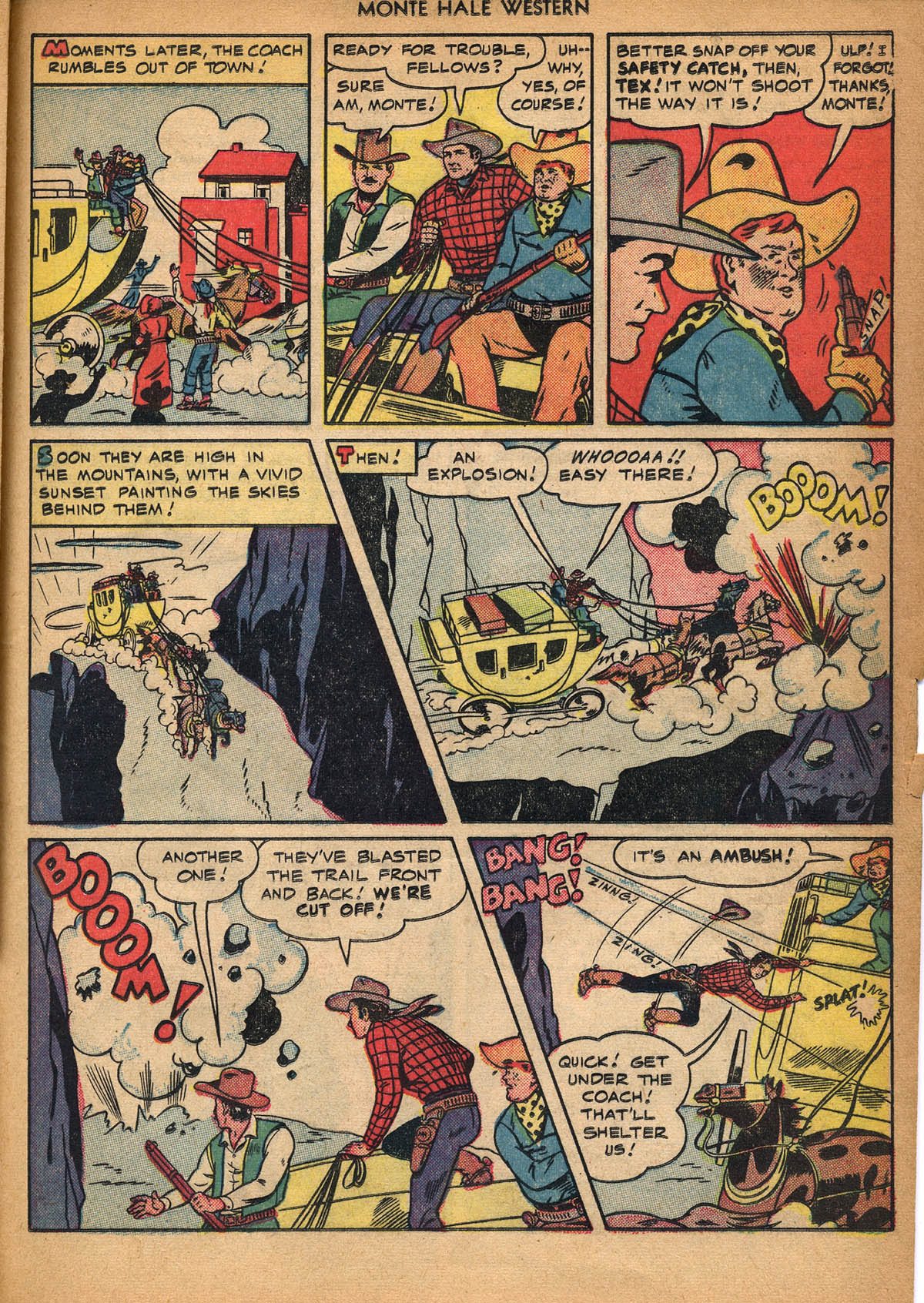 Read online Monte Hale Western comic -  Issue #44 - 30