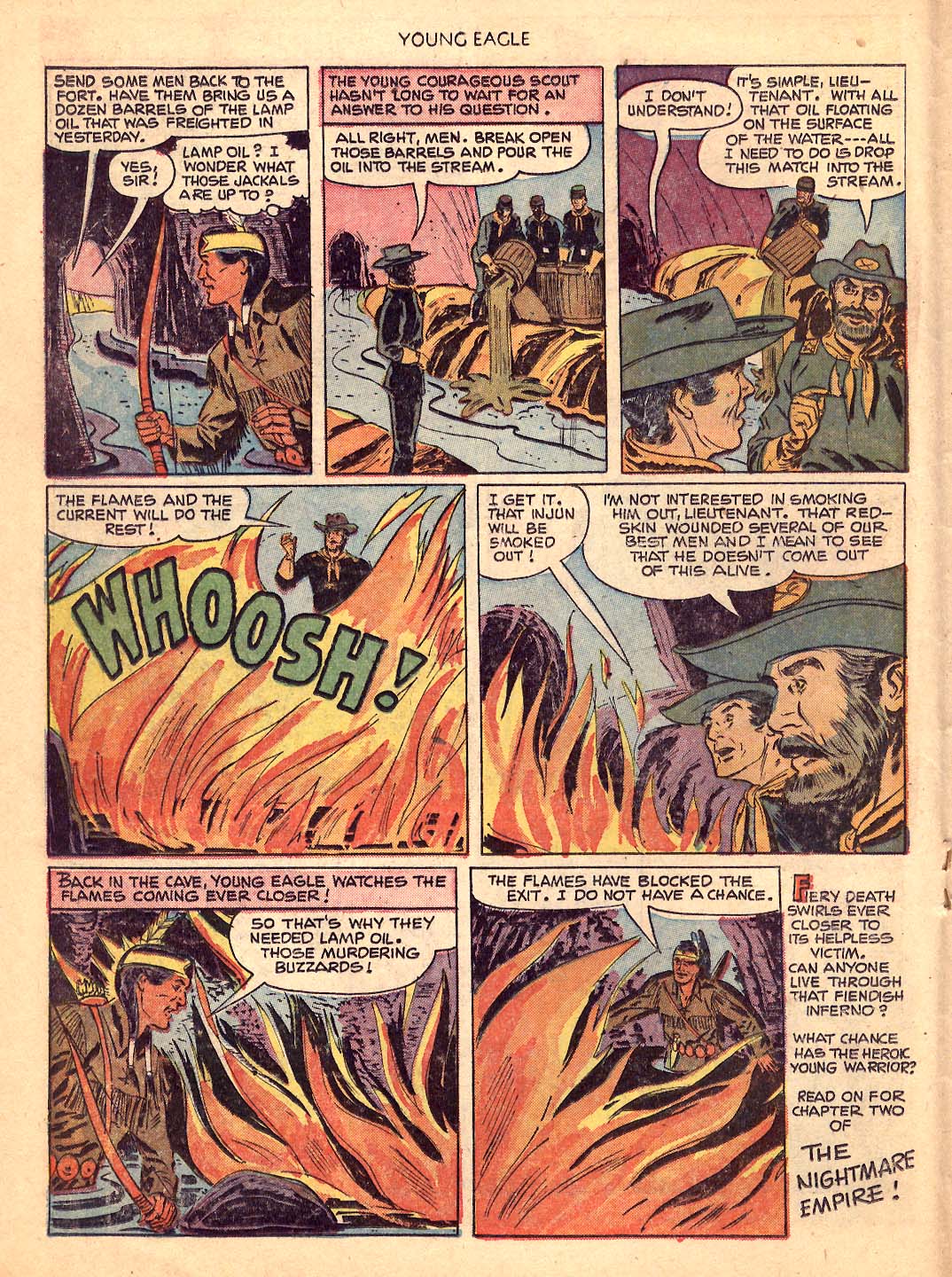 Read online Young Eagle comic -  Issue #6 - 10