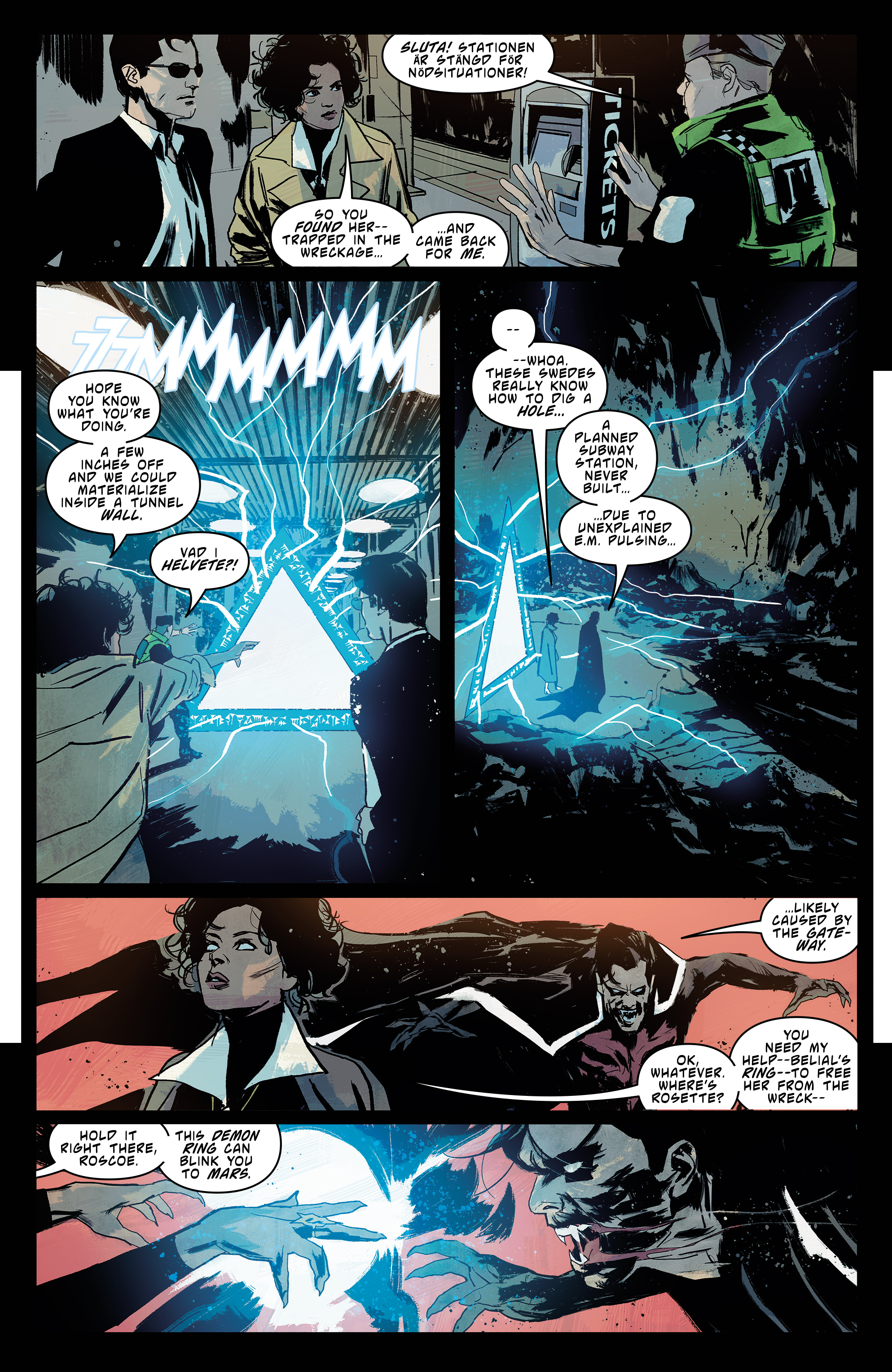 Read online Vampirella/Dracula: Rage comic -  Issue #5 - 22
