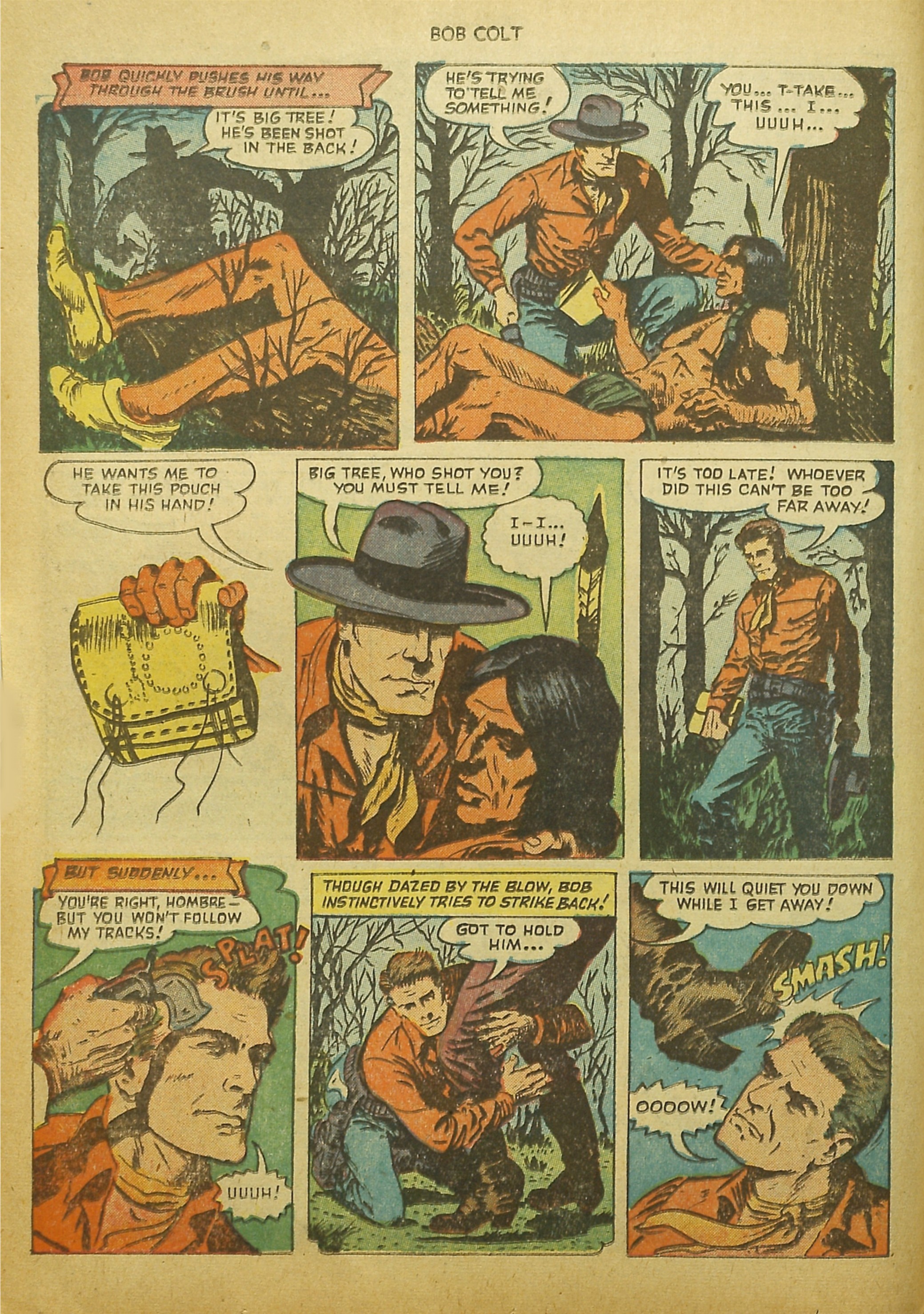 Read online Bob Colt Western comic -  Issue #8 - 10