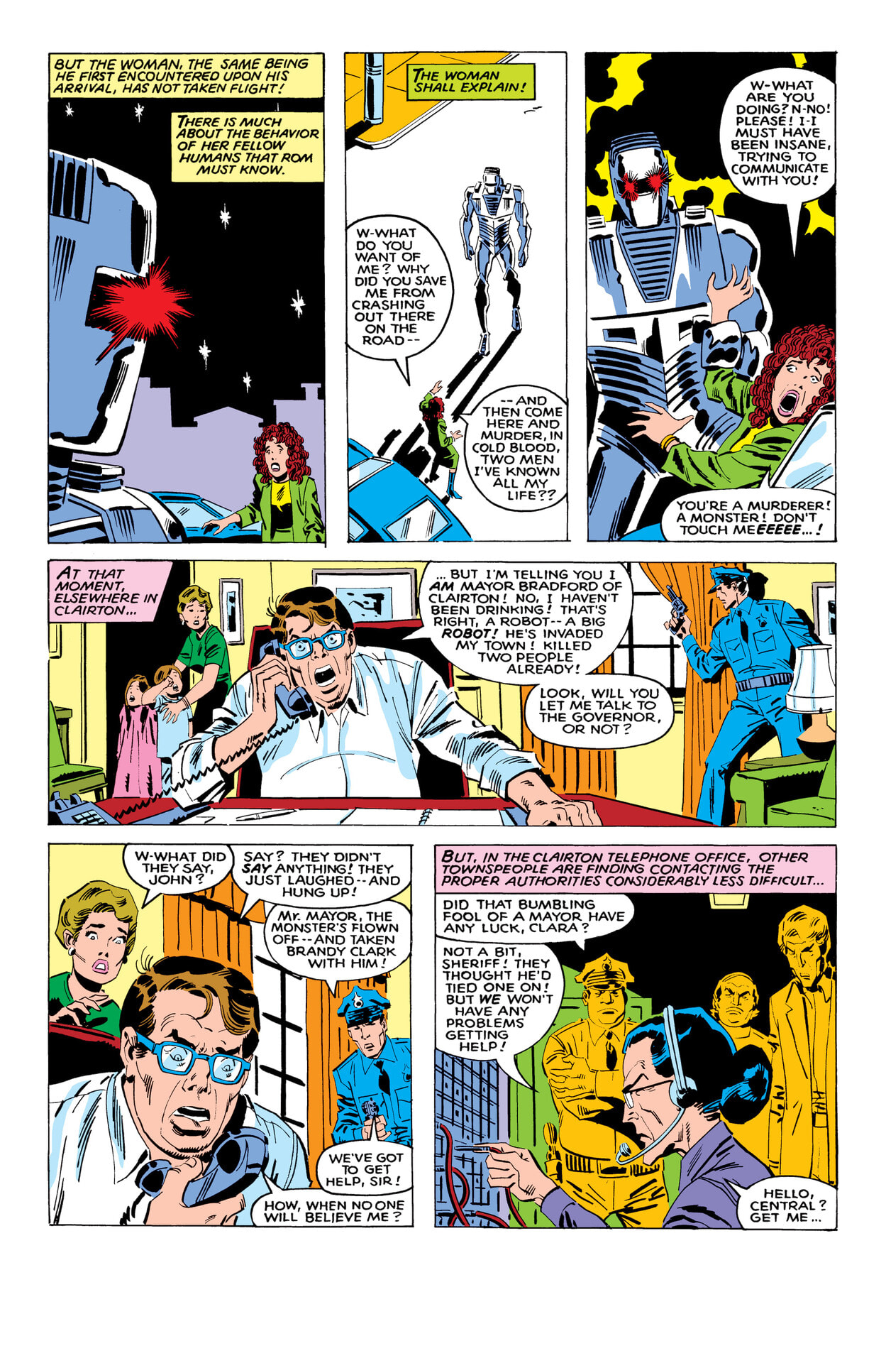Read online Rom: The Original Marvel Years Omnibus comic -  Issue # TPB (Part 1) - 21