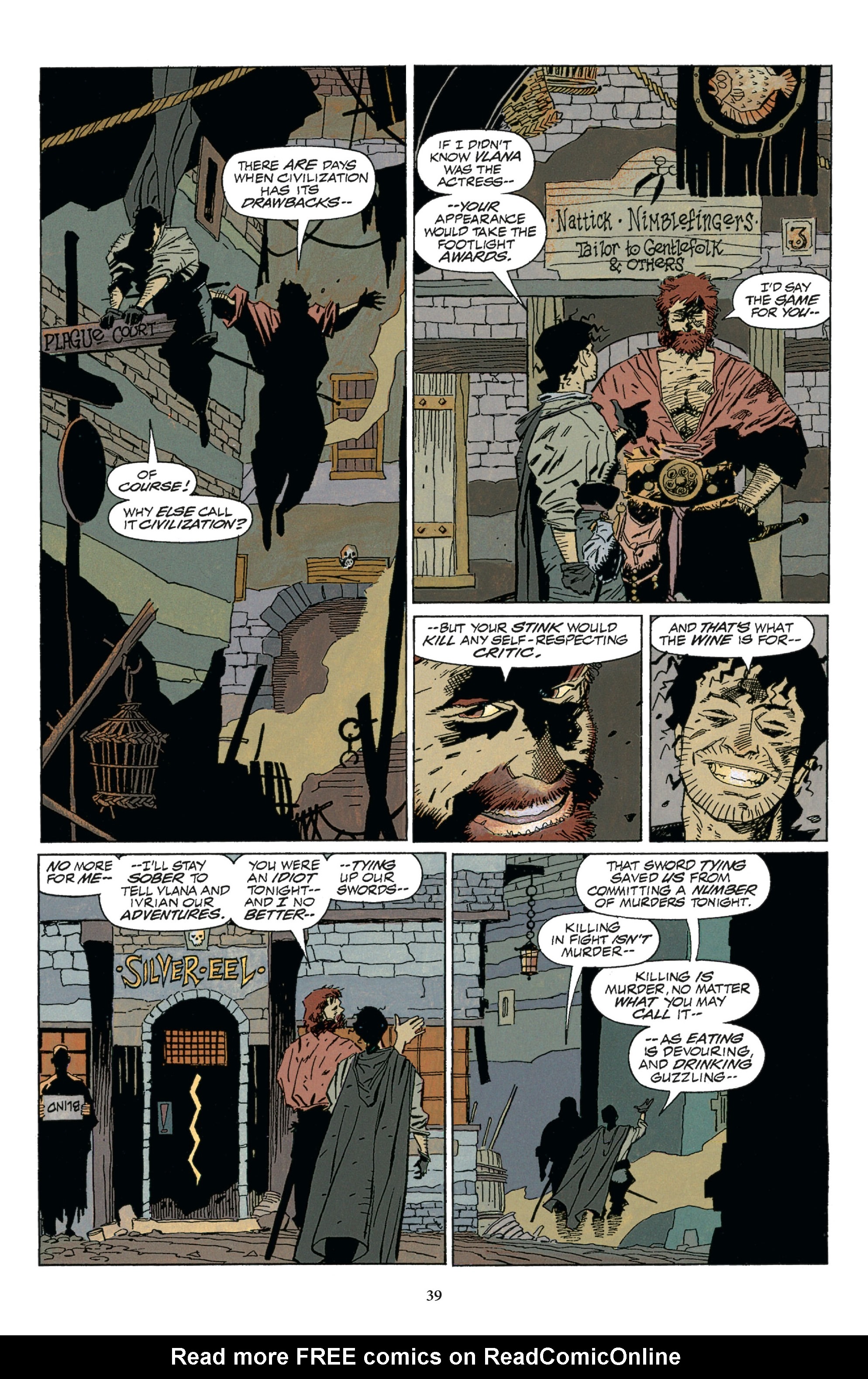 Read online Fafhrd and the Gray Mouser Omnibus comic -  Issue # TPB (Part 1) - 40