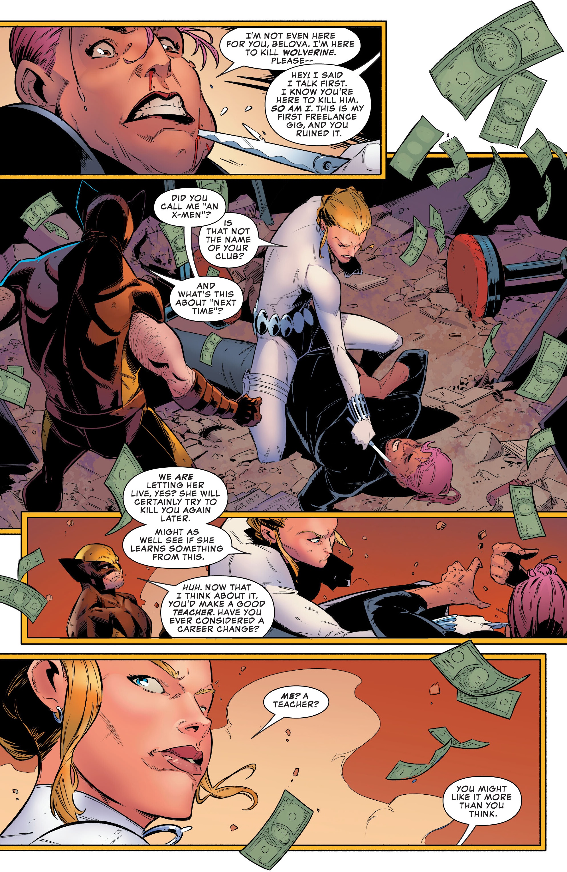 Read online White Widow (2023) comic -  Issue #2 - 6