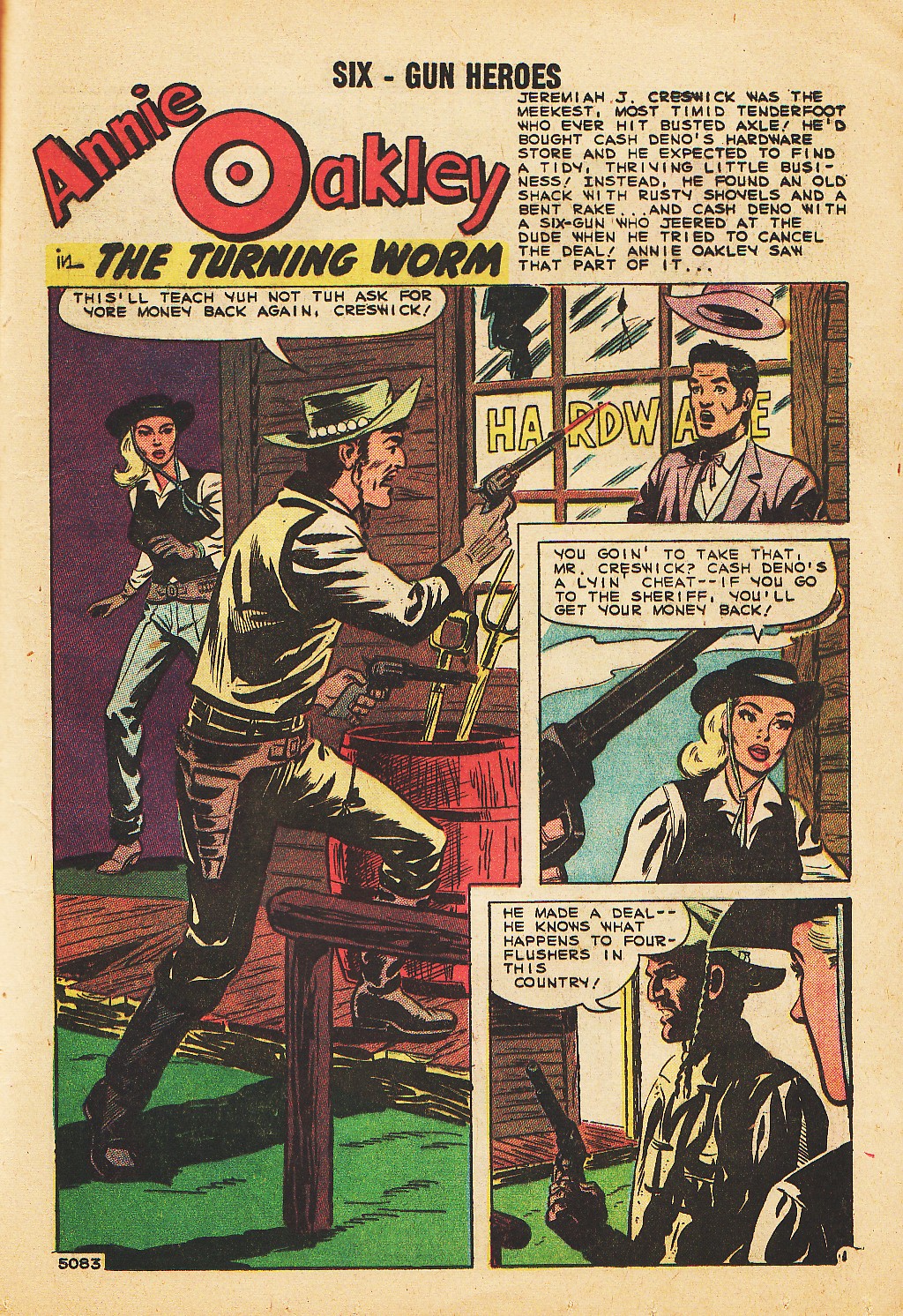 Read online Six-Gun Heroes comic -  Issue #51 - 13
