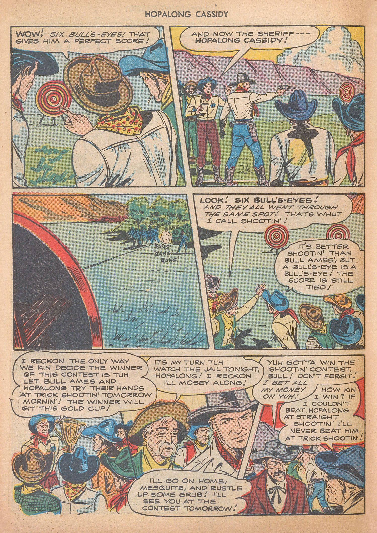 Read online Hopalong Cassidy comic -  Issue #13 - 42