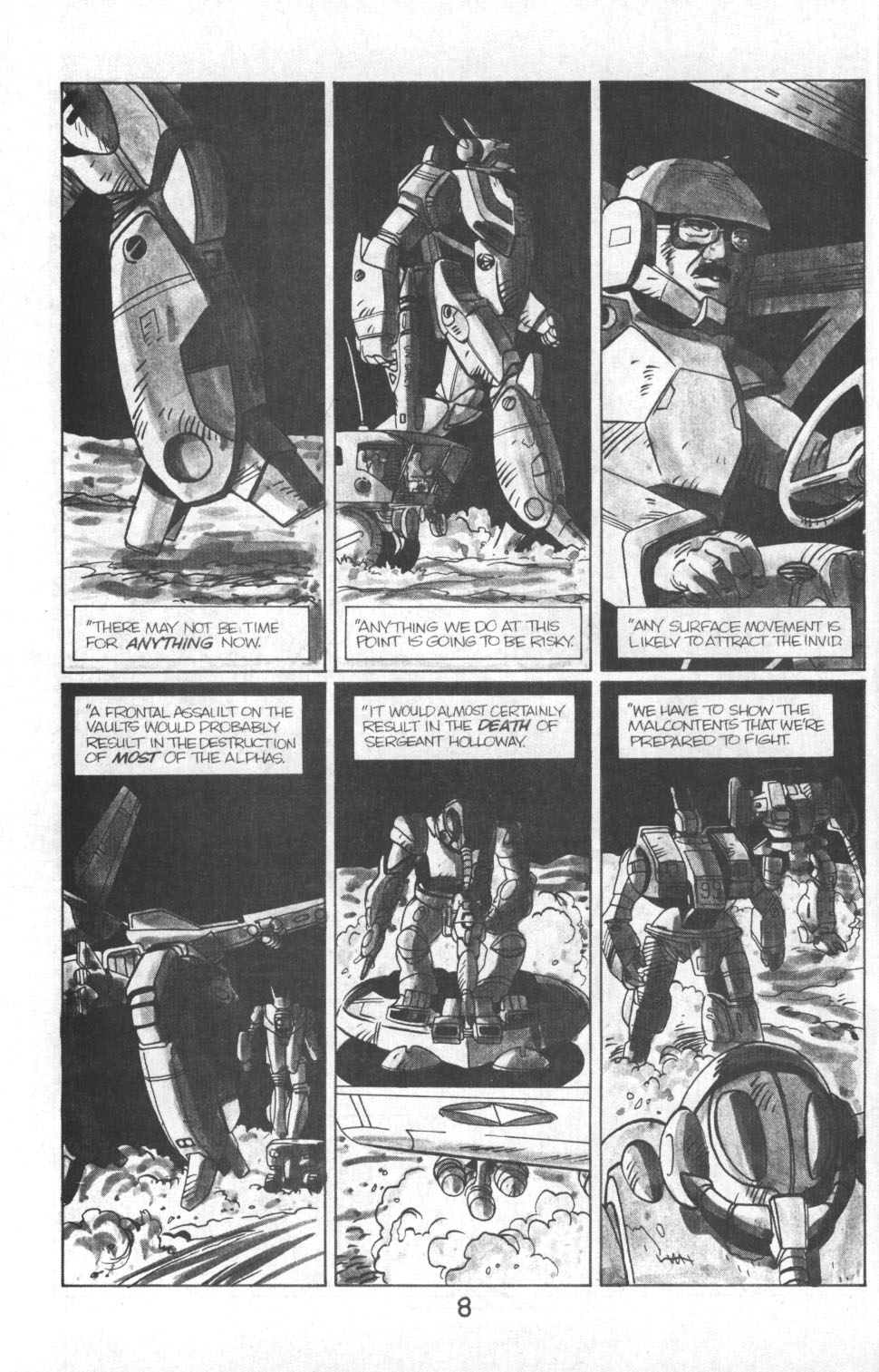 Read online Robotech: Invid War comic -  Issue #7 - 10