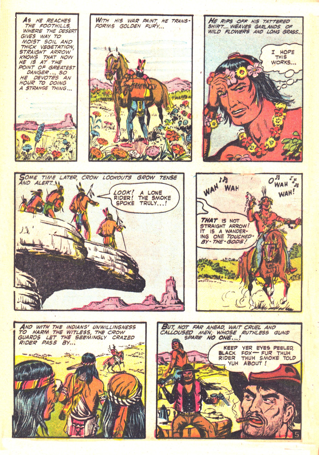 Read online Straight Arrow comic -  Issue #41 - 16