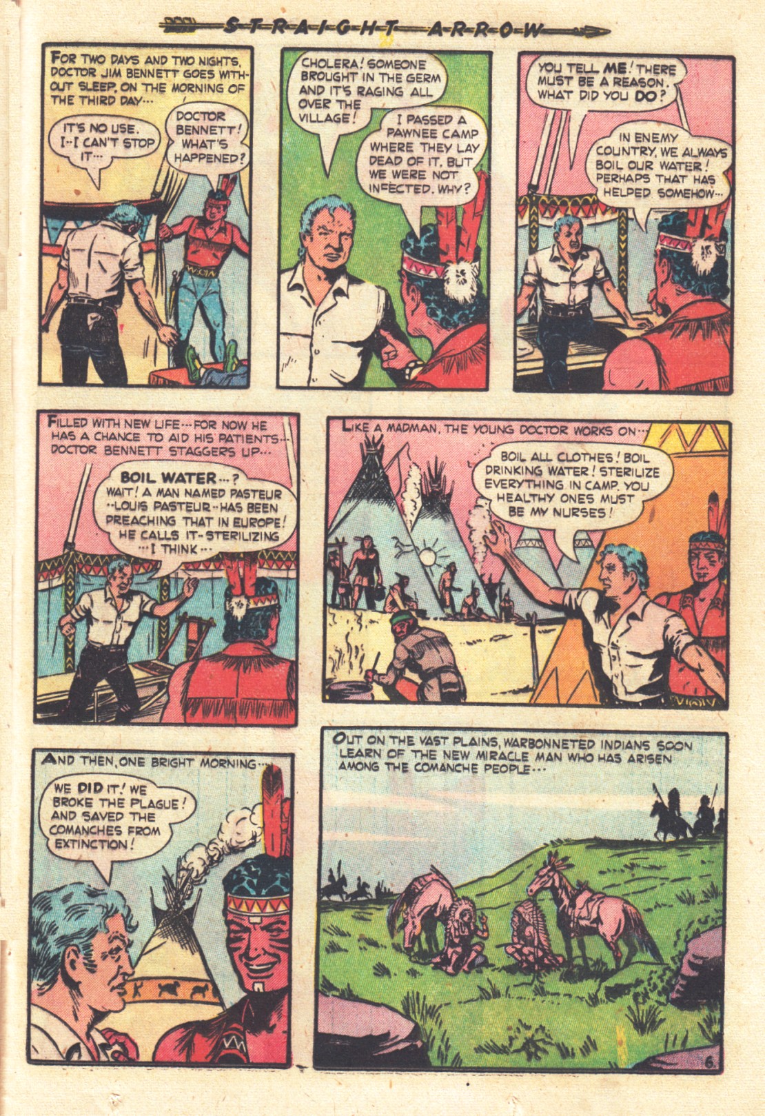 Read online Straight Arrow comic -  Issue #18 - 23