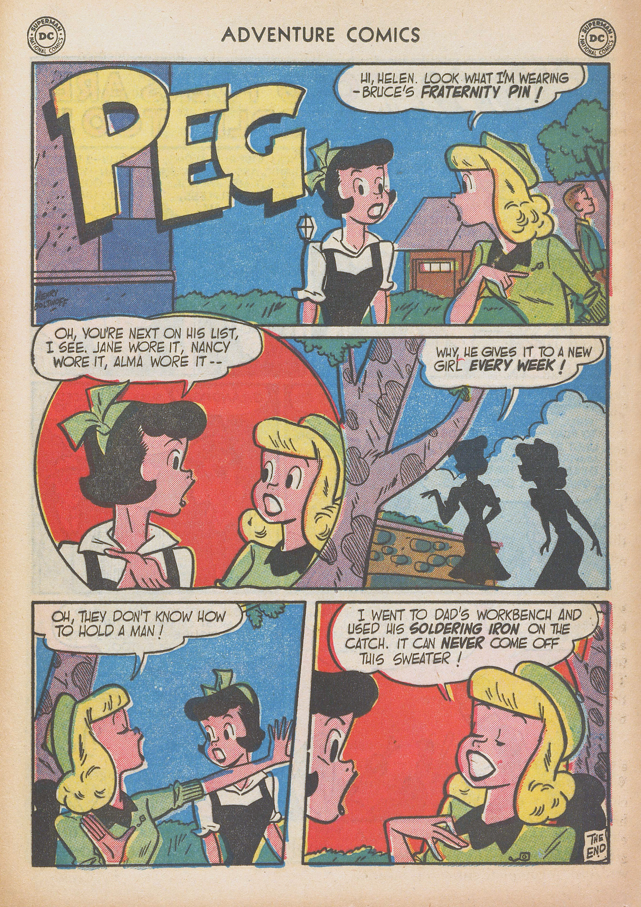 Read online Adventure Comics (1938) comic -  Issue #168 - 37